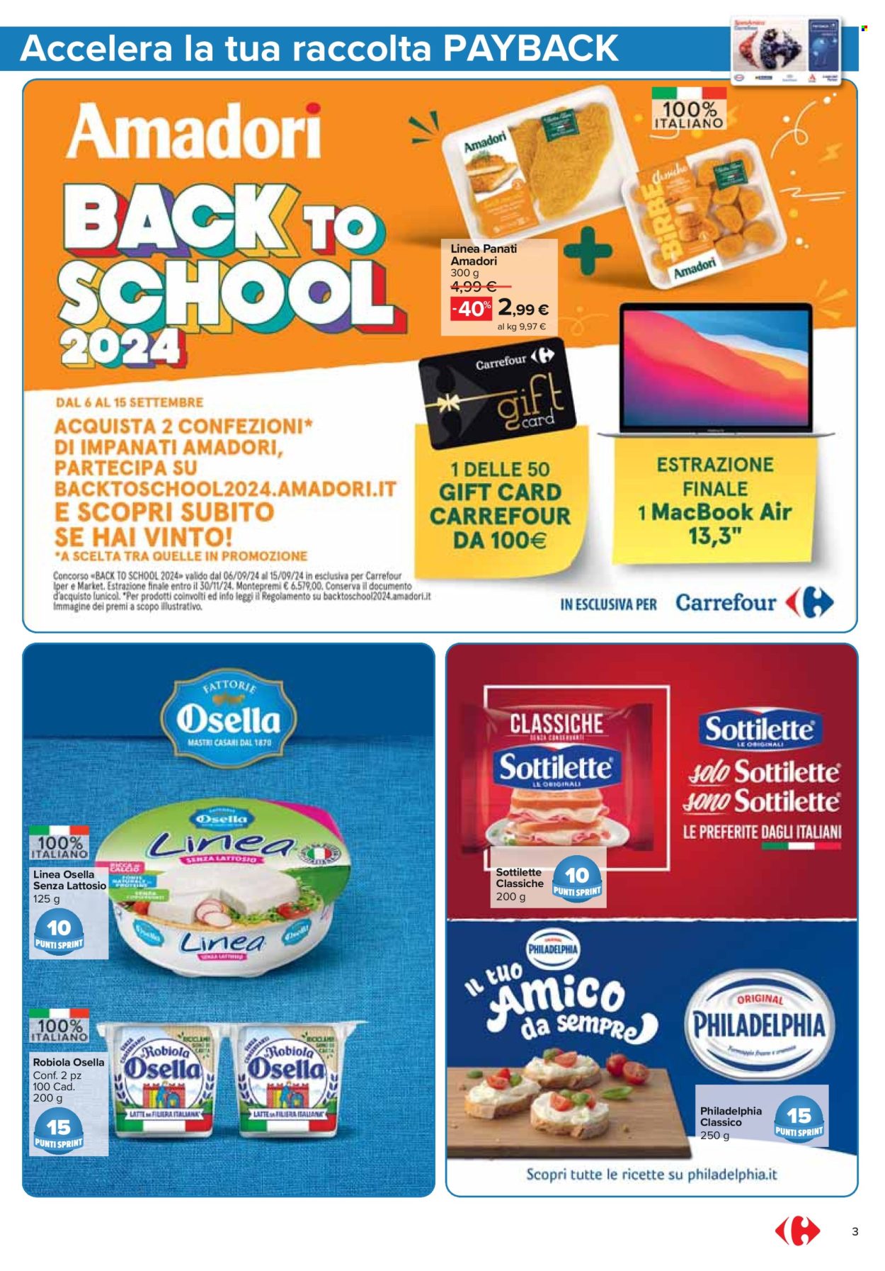 Leták Carrefour - 6.9.2024 - 15.9.2024. Strana 3