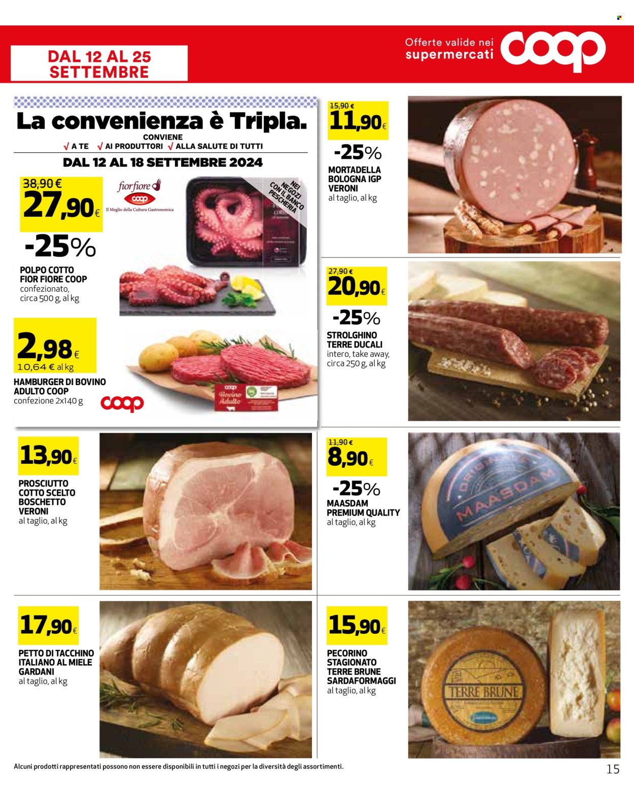 Leták Coop - 12.9.2024 - 25.9.2024. Strana 15