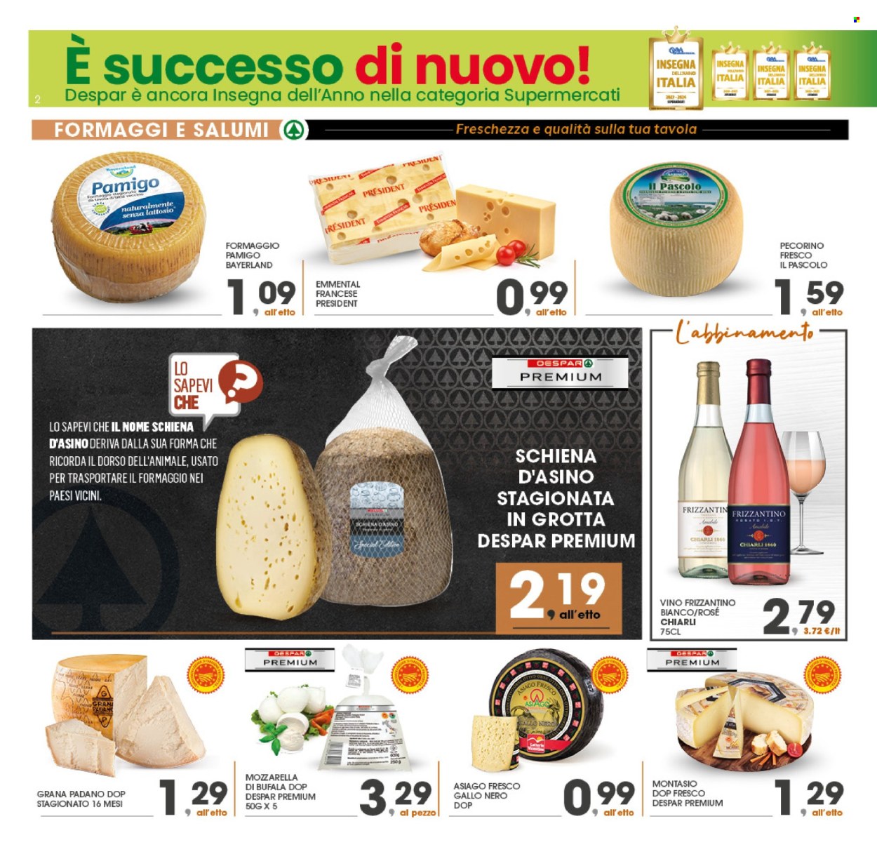 Leták Eurospar - 12.9.2024 - 22.9.2024. Strana 2