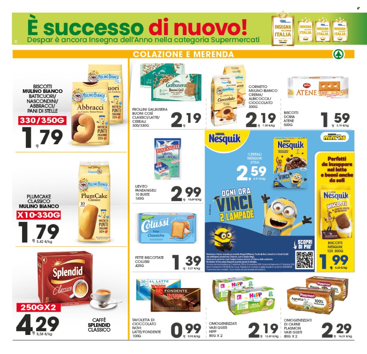 Leták Eurospar - 12.9.2024 - 22.9.2024. Strana 8