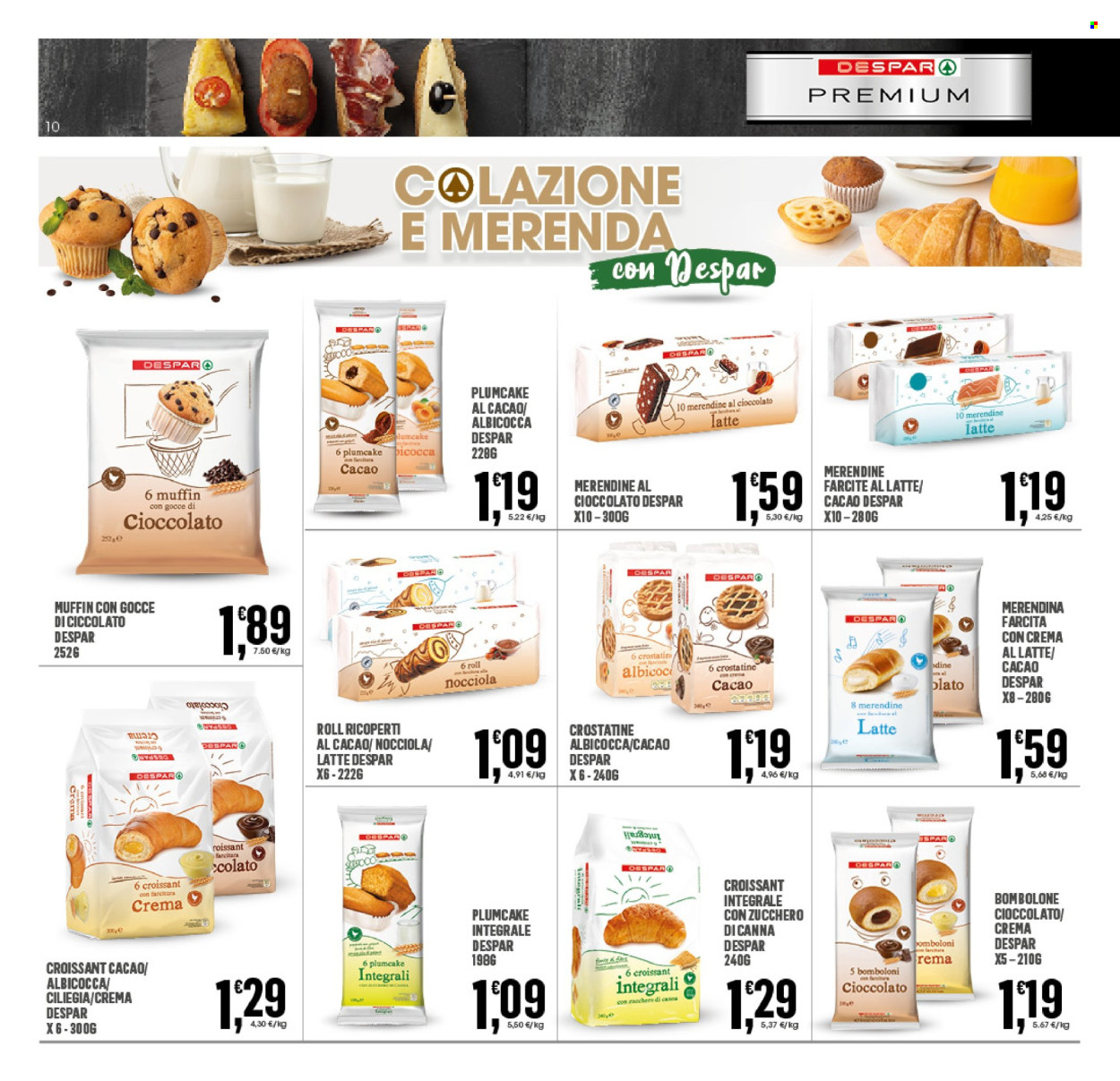 Leták Eurospar - 12.9.2024 - 22.9.2024. Strana 10