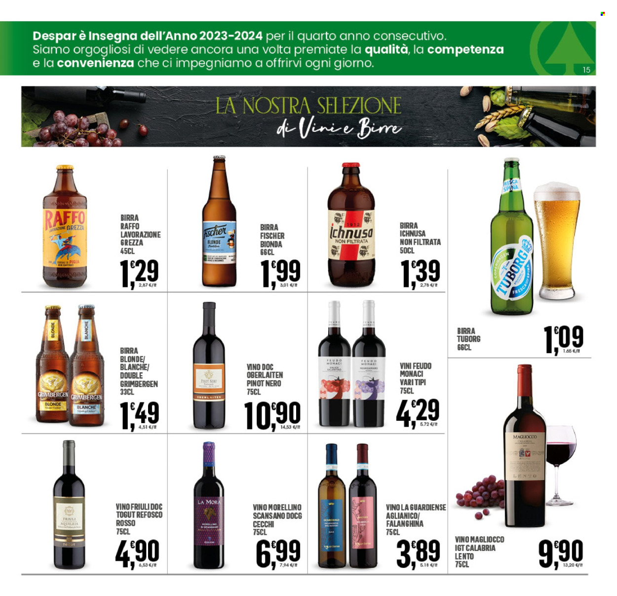 Leták Eurospar - 12.9.2024 - 22.9.2024. Strana 15