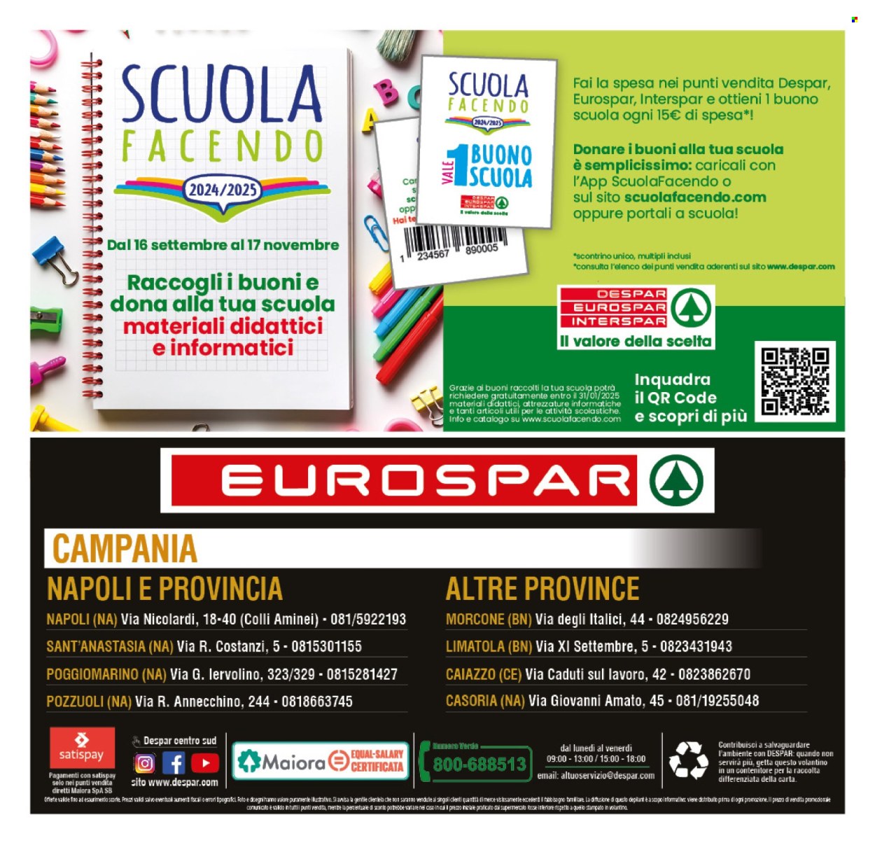 Leták Eurospar - 12.9.2024 - 22.9.2024. Strana 24