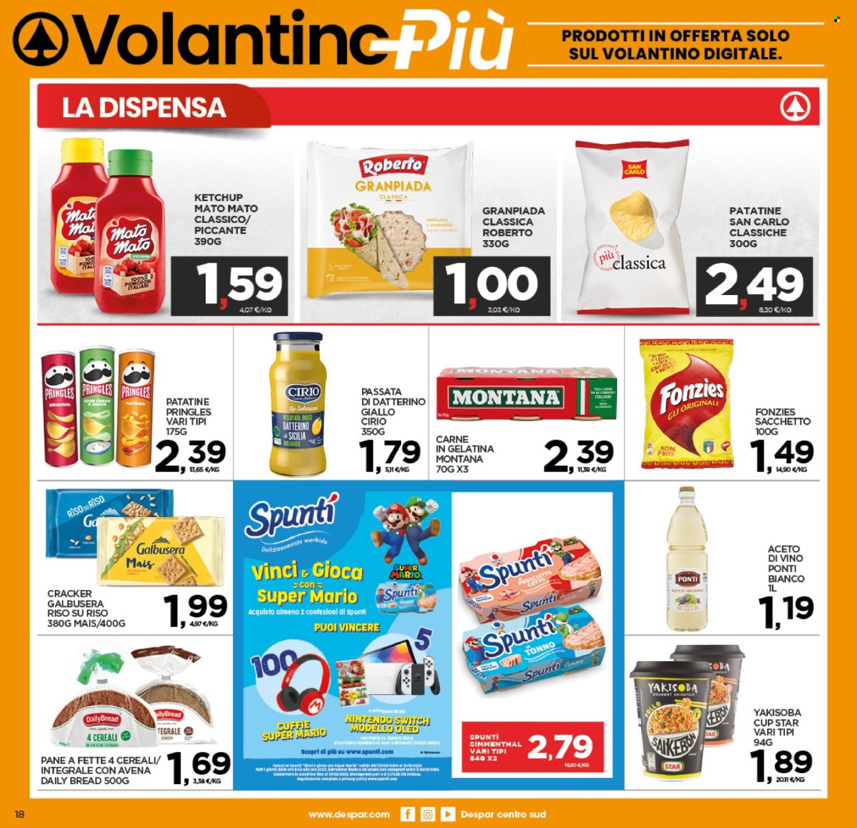 Leták Interspar - 12.9.2024 - 22.9.2024. Strana 18