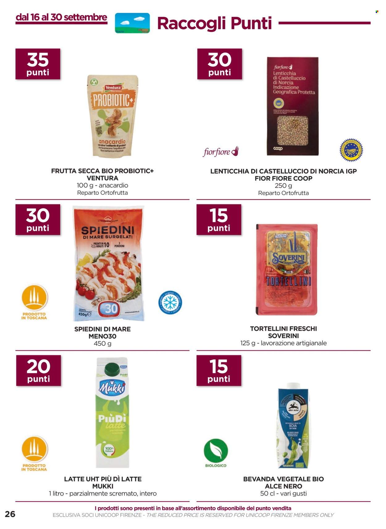 Volantino Coop - 12/9/2024 - 25/9/2024. Pagina 26