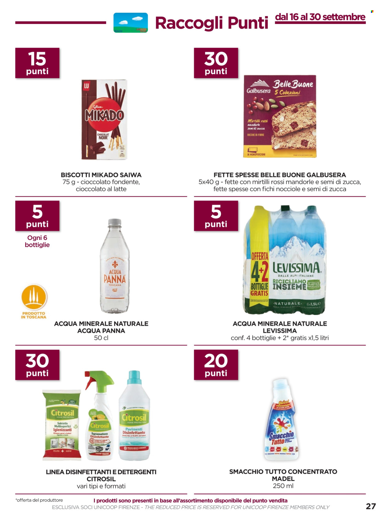 Volantino Coop - 12/9/2024 - 25/9/2024. Pagina 27