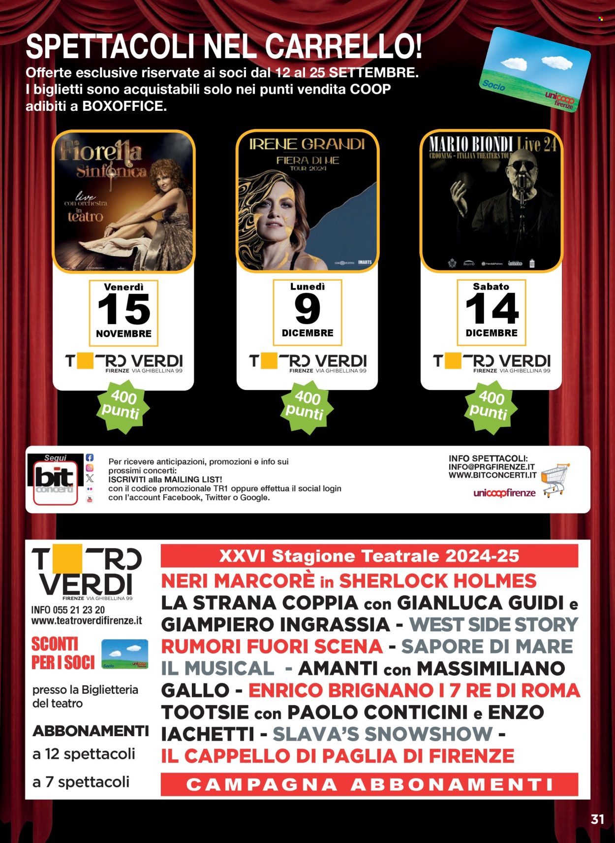 Volantino Coop - 12/9/2024 - 25/9/2024. Pagina 31