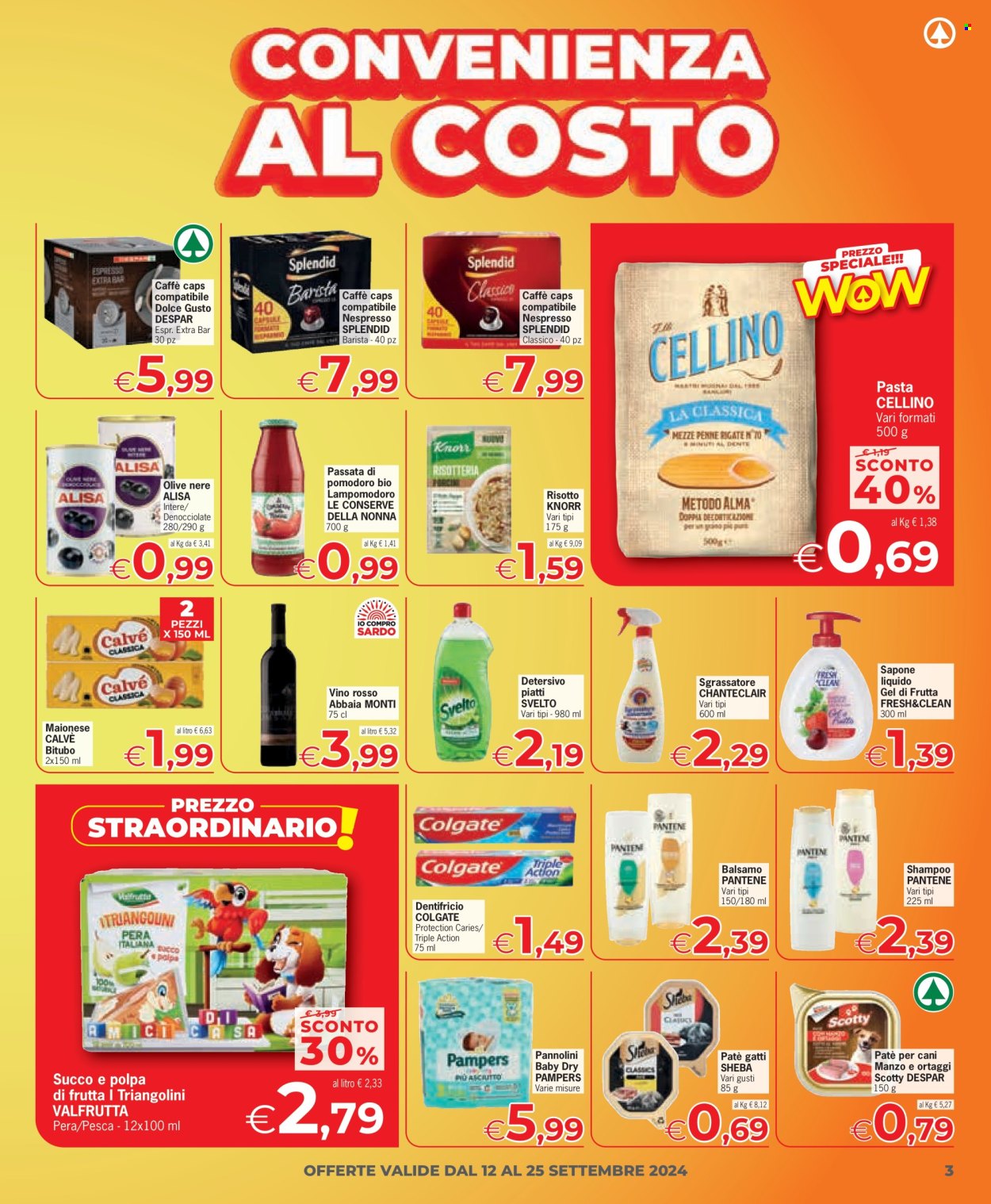 Leták Eurospar - 12.9.2024 - 25.9.2024. Strana 3
