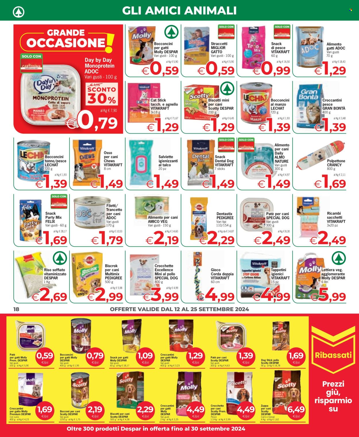Volantino Eurospar - 12/9/2024 - 25/9/2024. Pagina 18