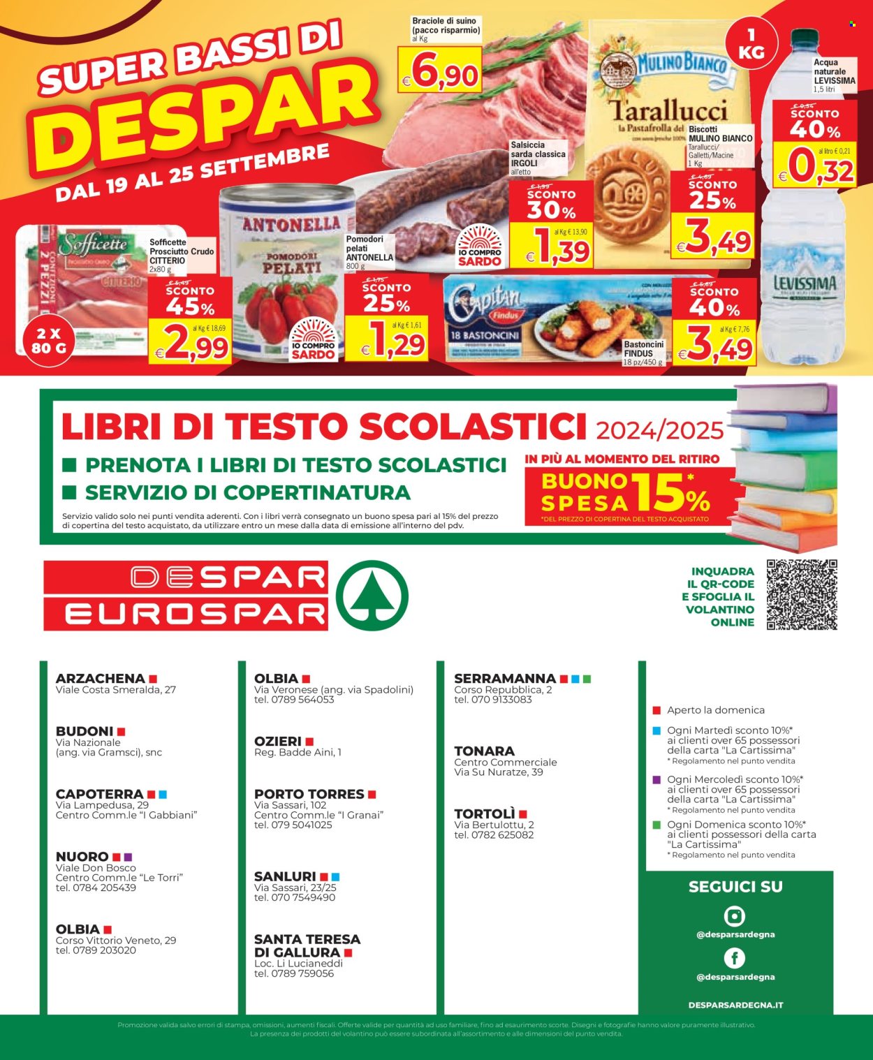 Volantino Eurospar - 12/9/2024 - 25/9/2024. Pagina 20