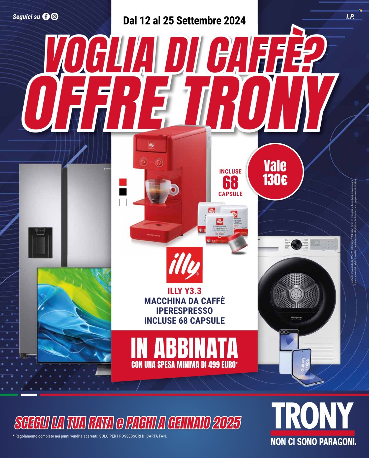 Volantino Trony - 12/9/2024 - 25/9/2024. Pagina 1