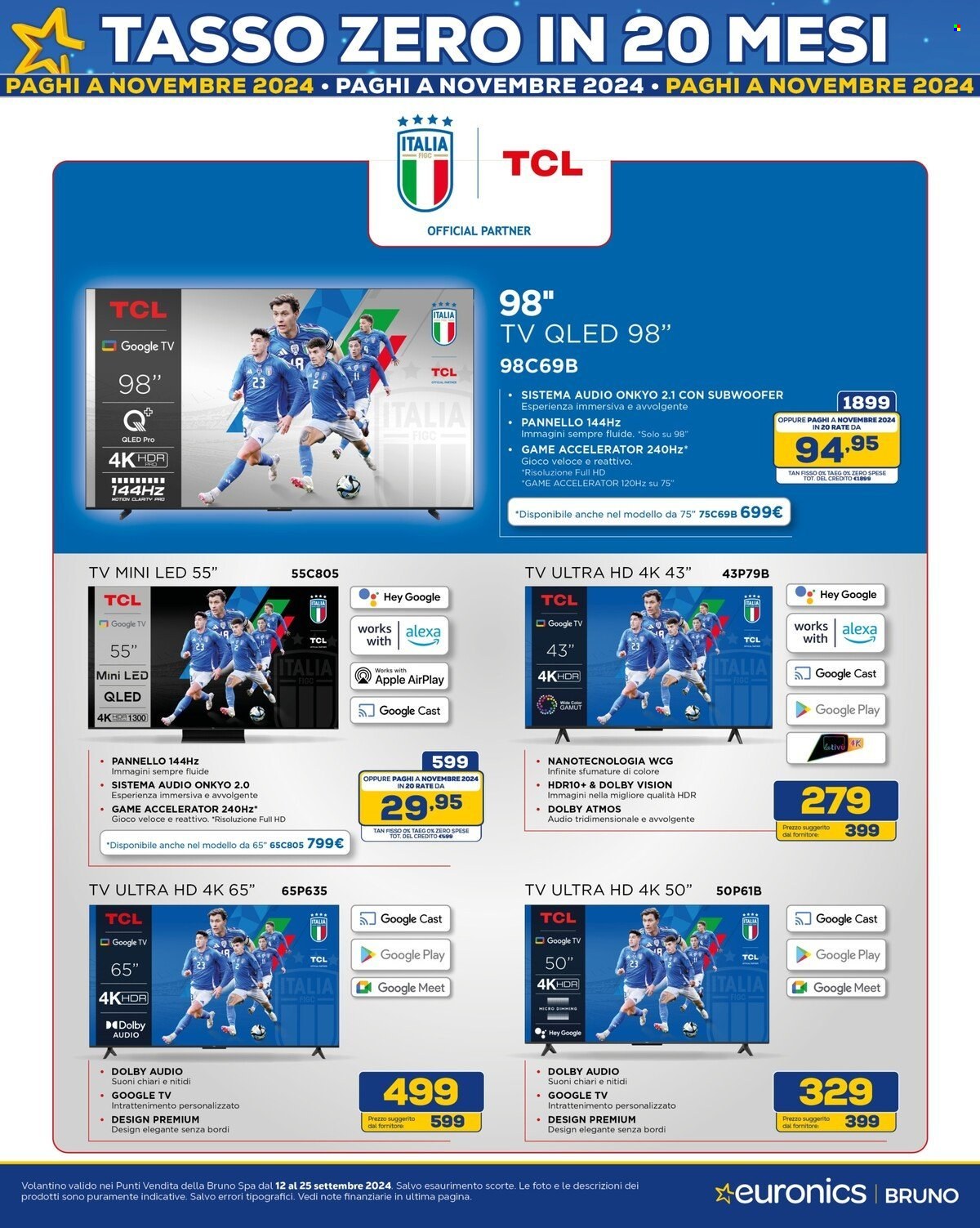 Volantino Euronics - 12/9/2024 - 25/9/2024. Pagina 18