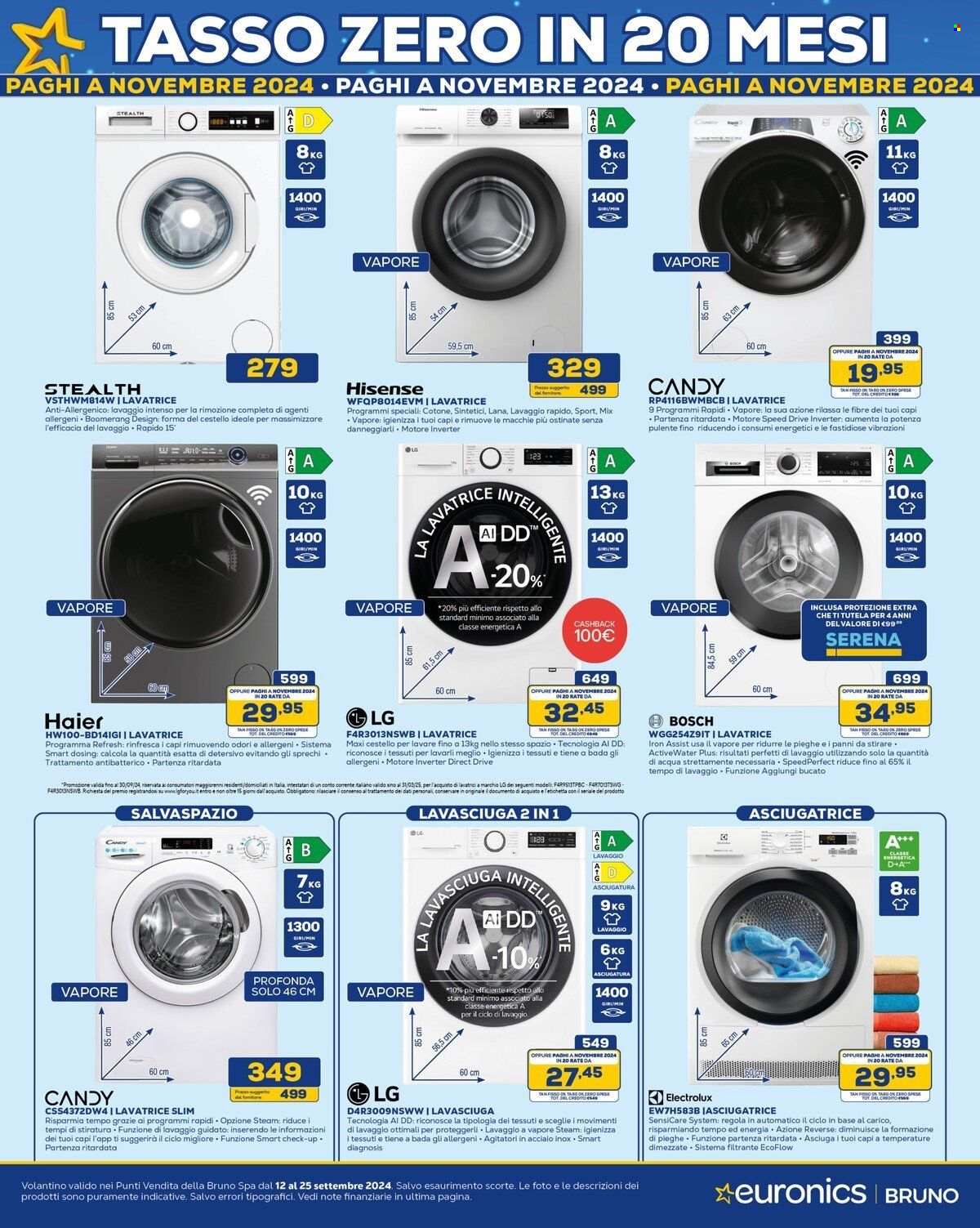 Volantino Euronics - 12/9/2024 - 25/9/2024. Pagina 23
