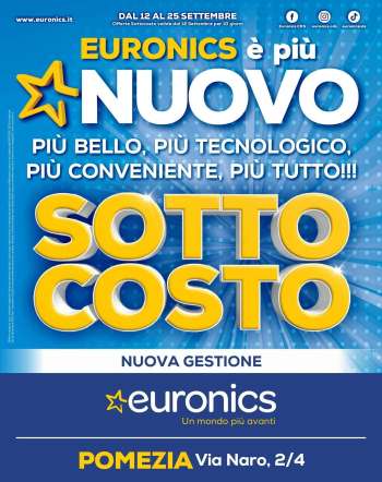 Volantino Euronics - 12/9/2024 - 25/9/2024.