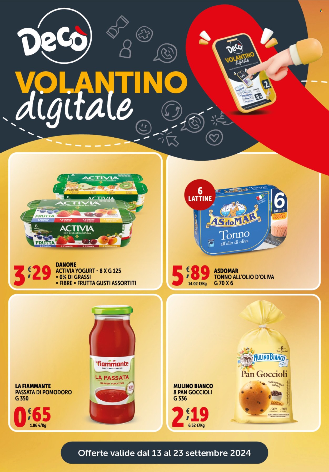 Volantino Deco - 13/9/2024 - 23/9/2024. Pagina 1