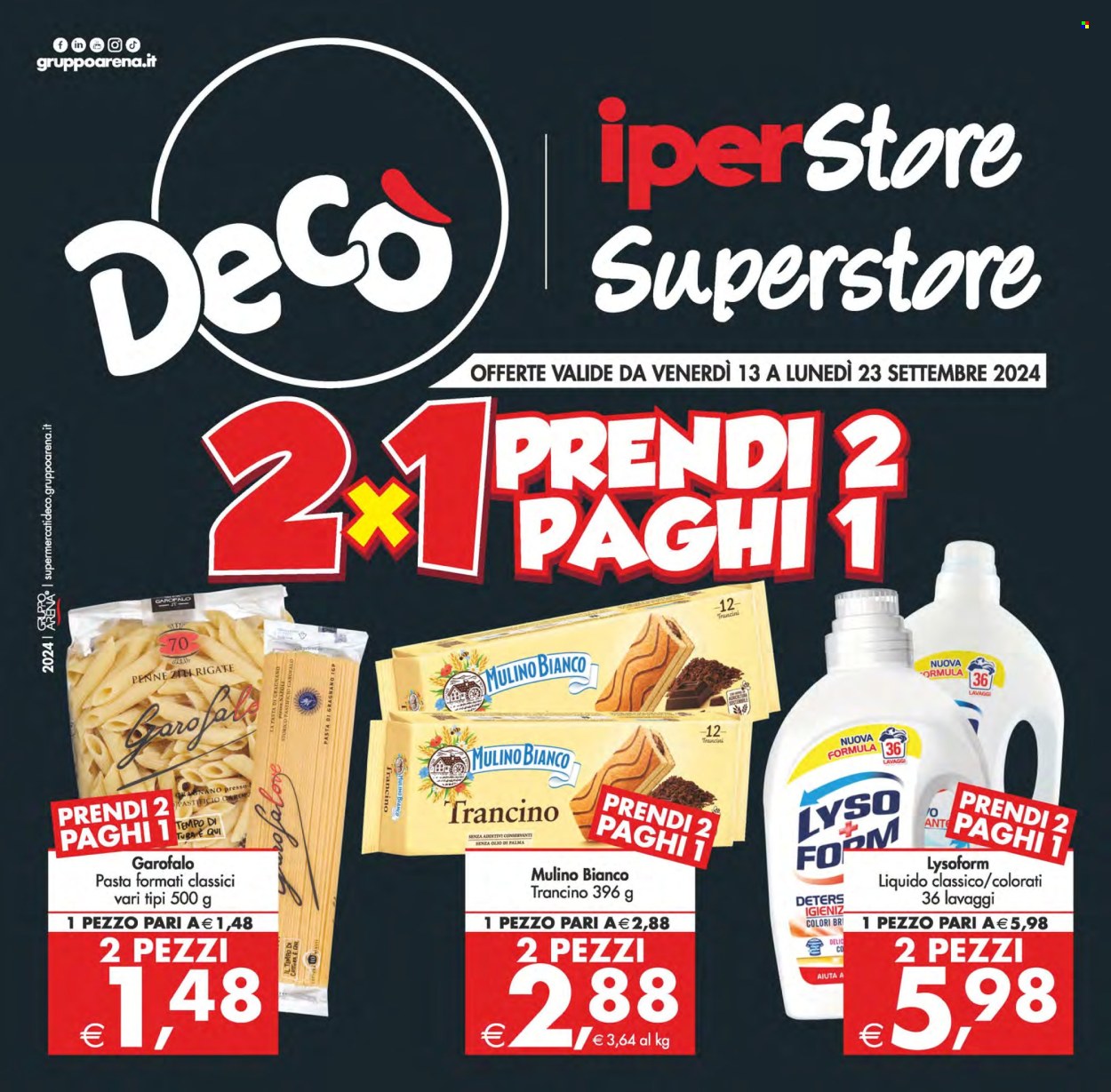 Volantino Deco - 13/9/2024 - 23/9/2024. Pagina 1