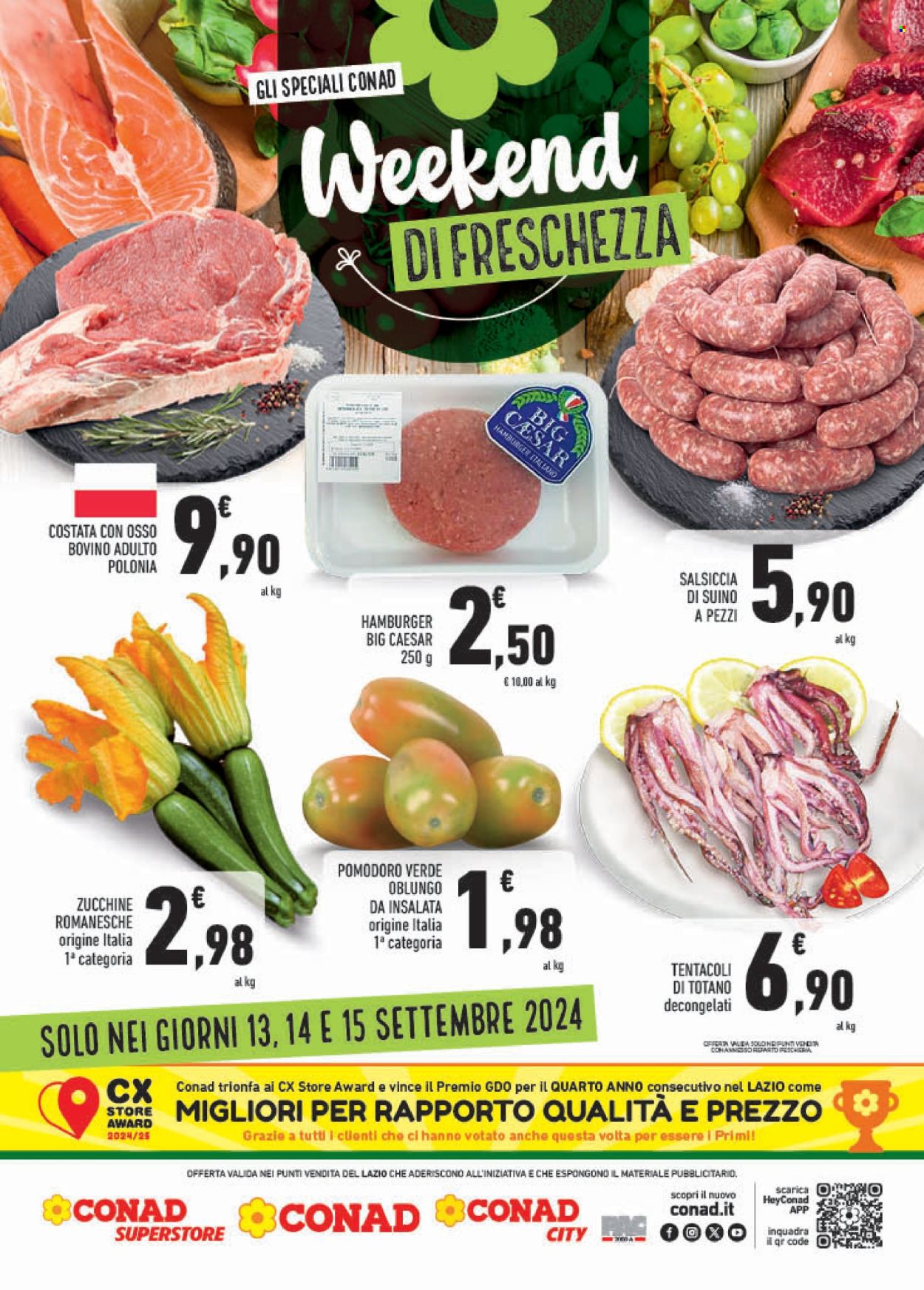 Leták Conad - 13.9.2024 - 15.9.2024. Strana 2