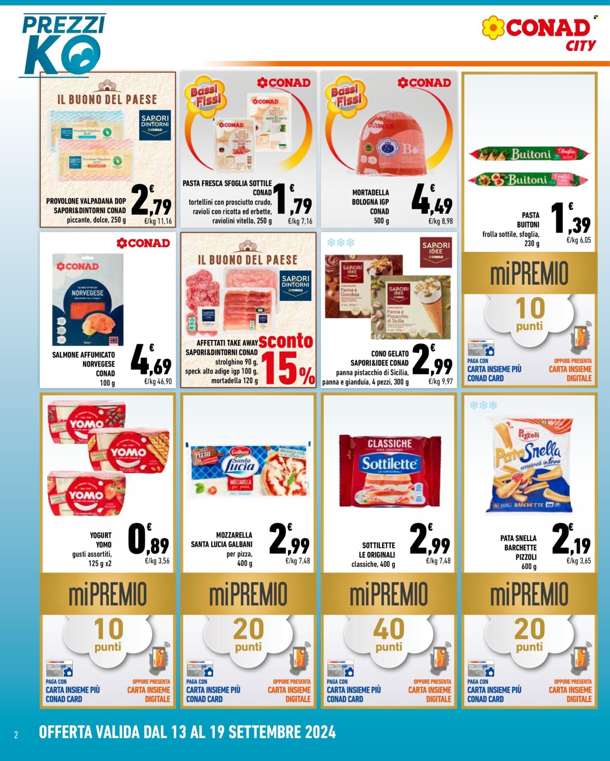 Volantino Conad City - 13/9/2024 - 19/9/2024. Pagina 2