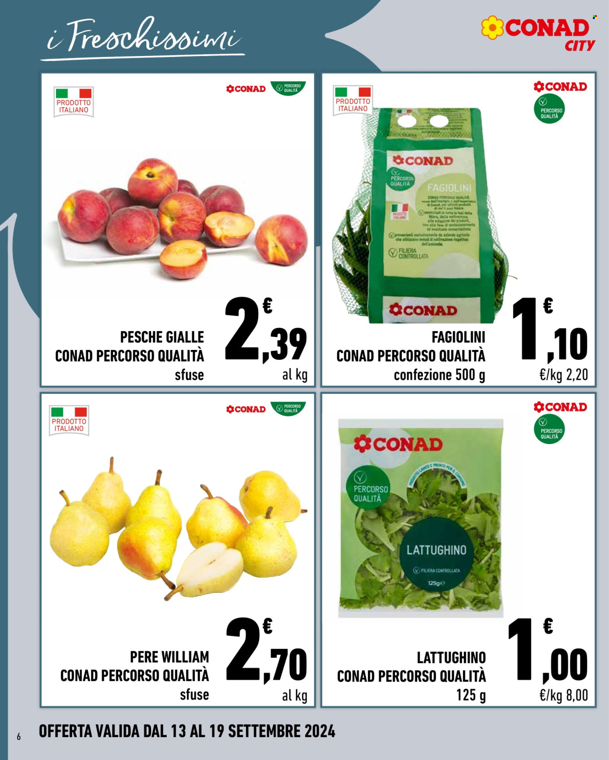 Volantino Conad City - 13/9/2024 - 19/9/2024. Pagina 6