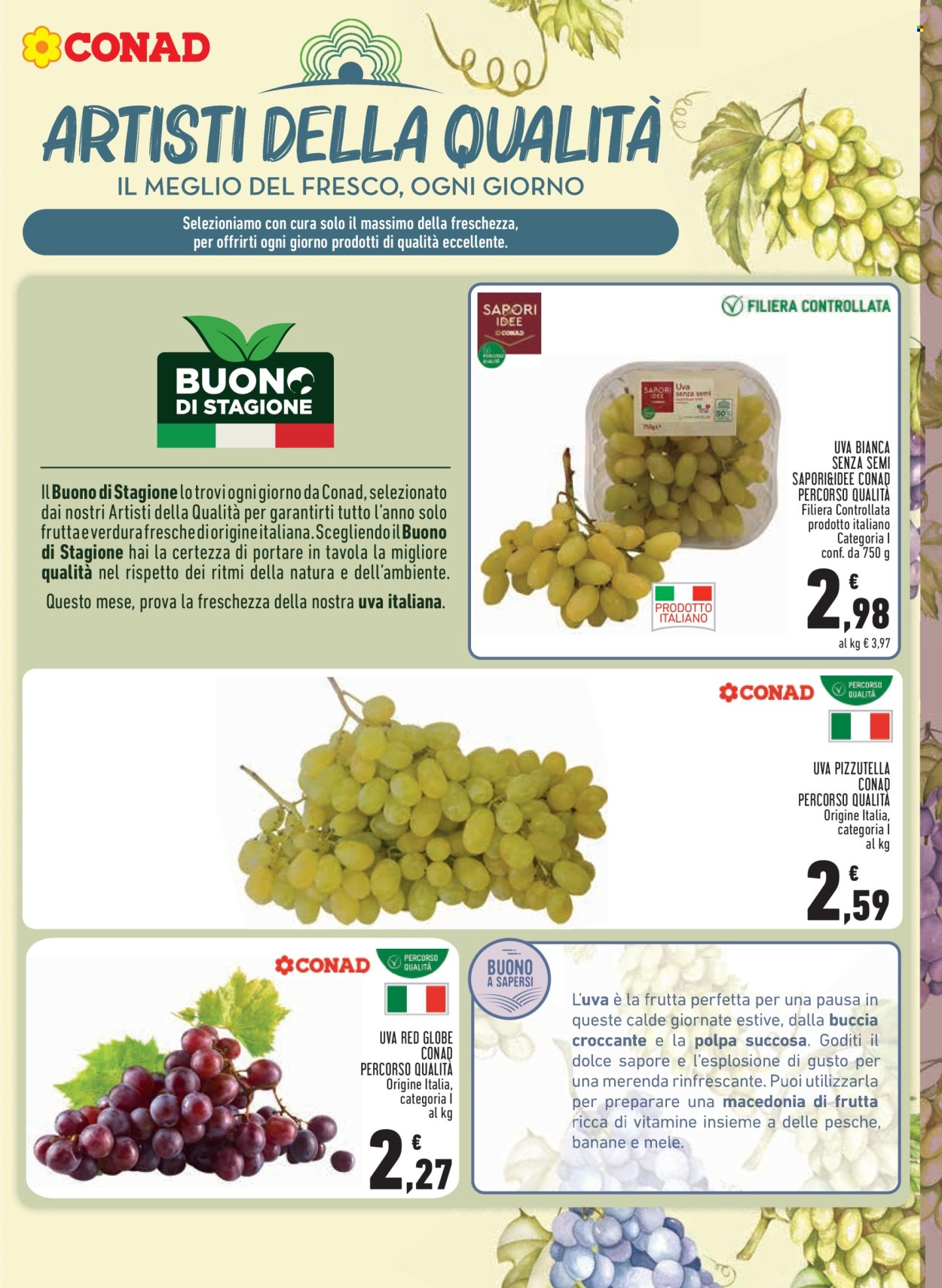 Volantino Margherita Conad - 18/9/2024 - 2/10/2024. Pagina 7