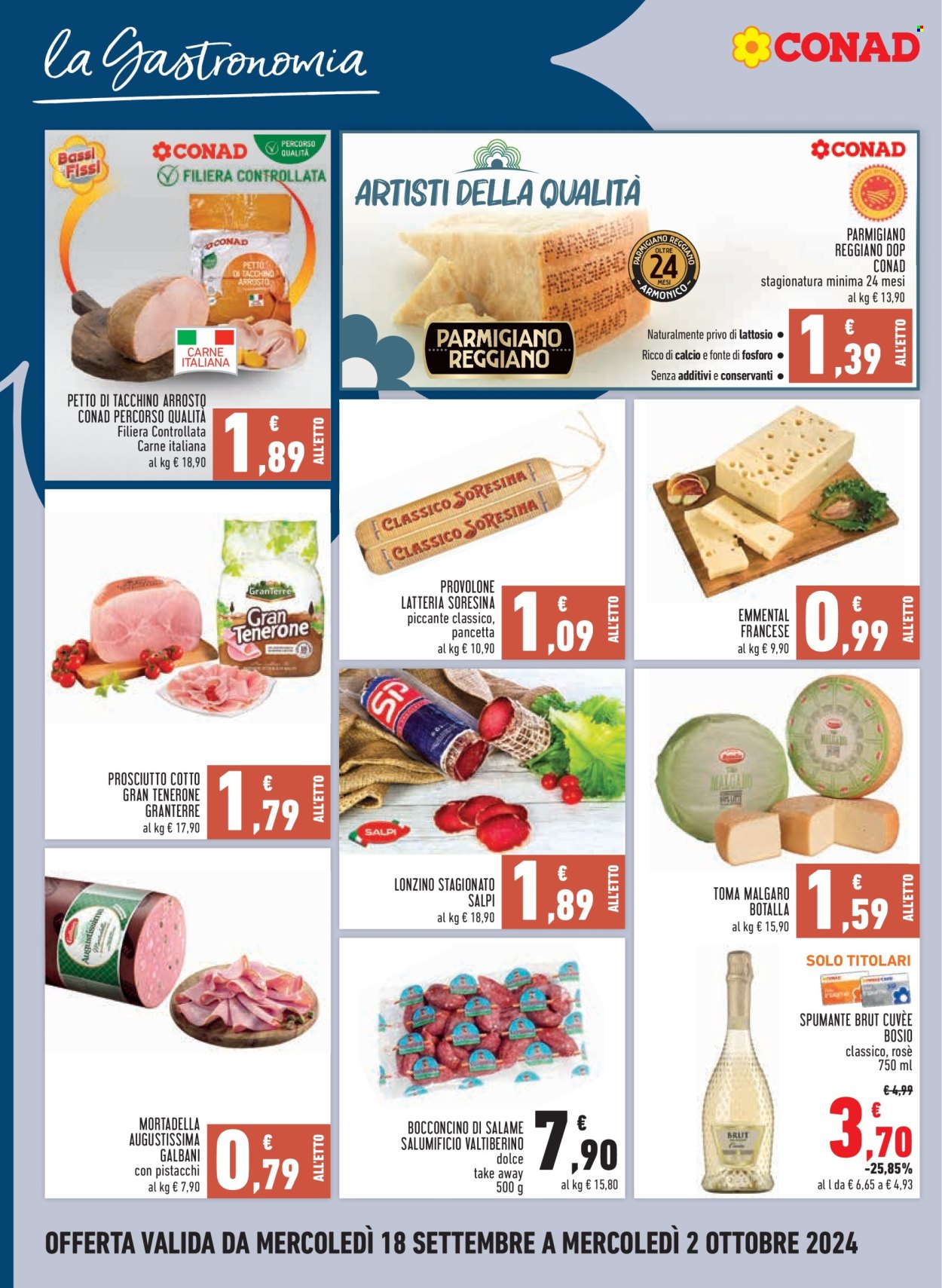 Volantino Margherita Conad - 18/9/2024 - 2/10/2024. Pagina 8