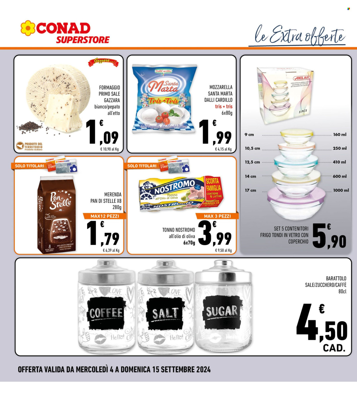 Leták Conad Superstore - 4.9.2024 - 15.9.2024. Strana 2