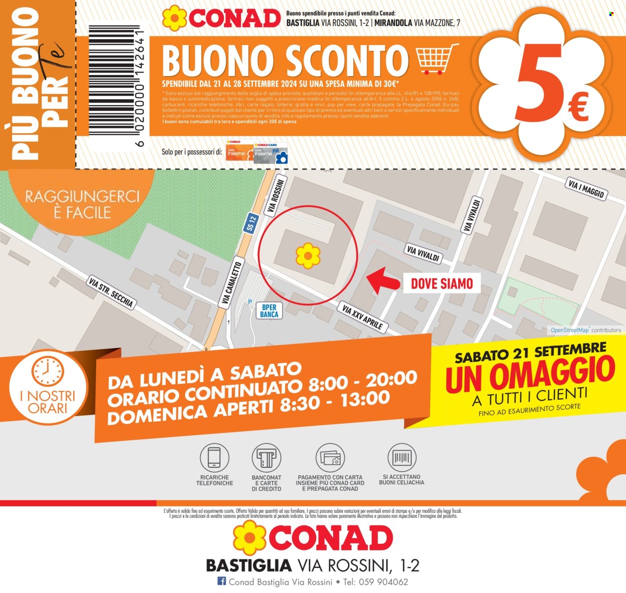 Leták Conad - 21.9.2024 - 2.10.2024. Strana 24