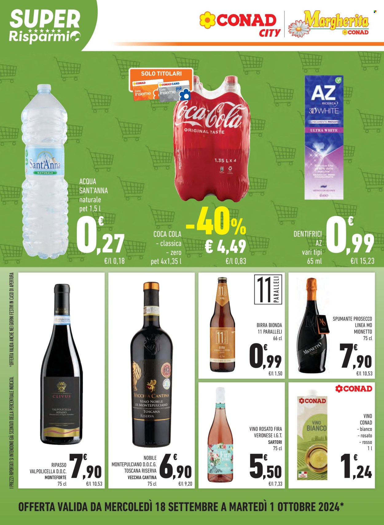 Leták Conad - 18.9.2024 - 1.10.2024. Strana 10