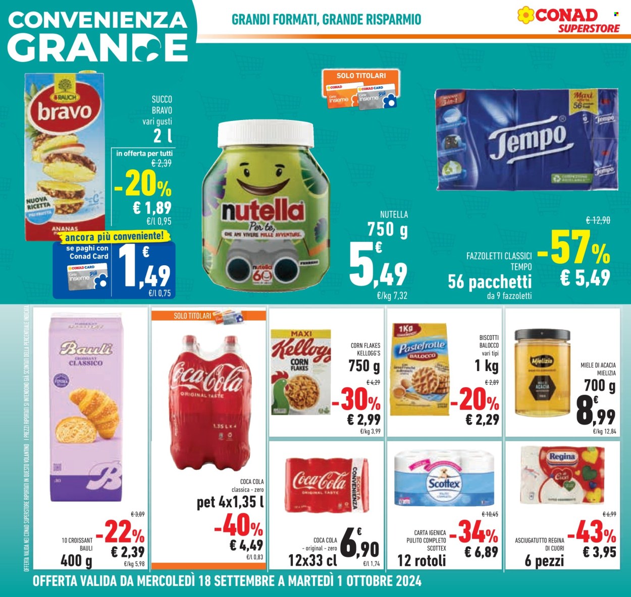 Volantino Conad Superstore - 18/9/2024 - 1/10/2024. Pagina 6