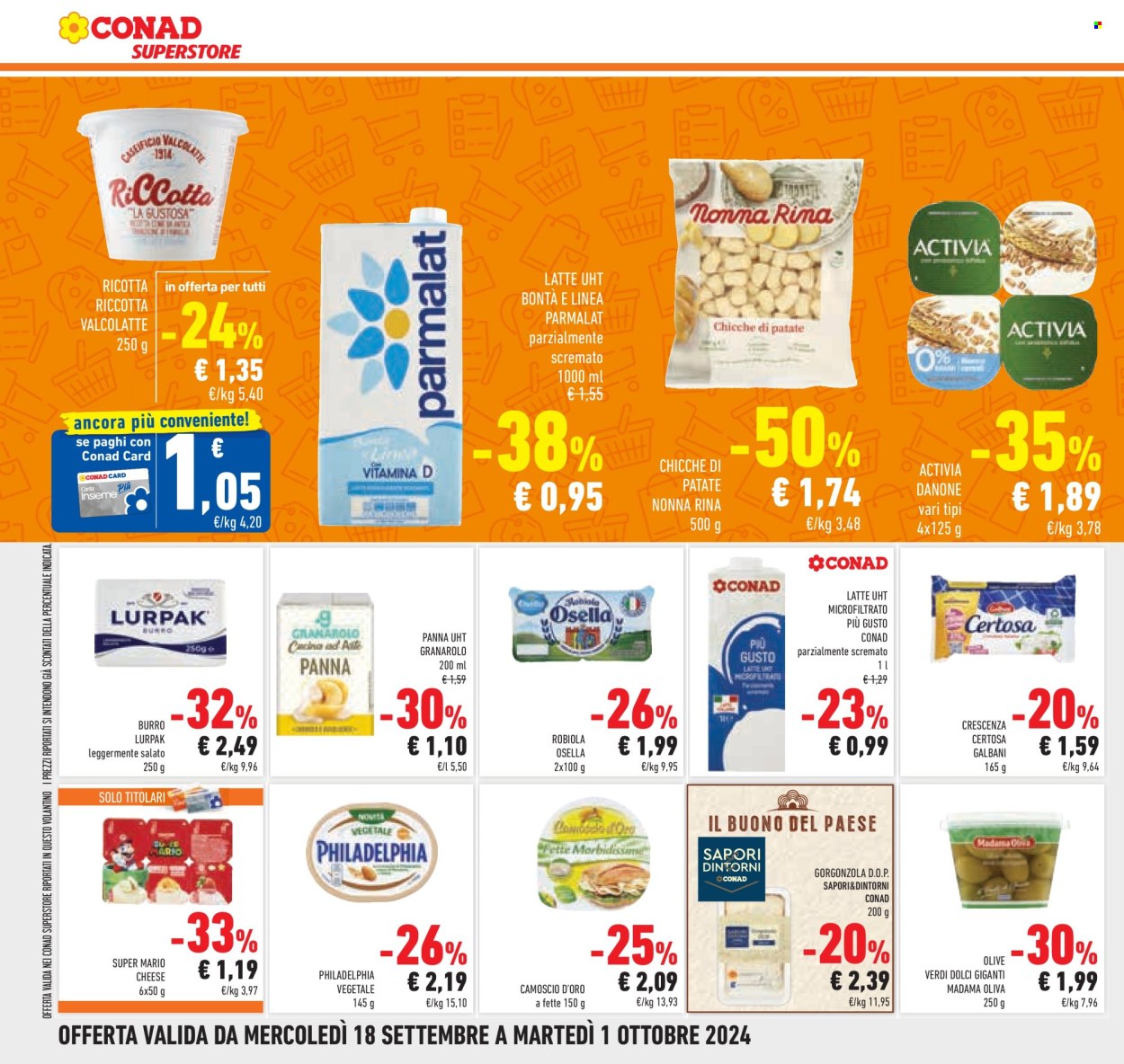 Volantino Conad Superstore - 18/9/2024 - 1/10/2024. Pagina 8