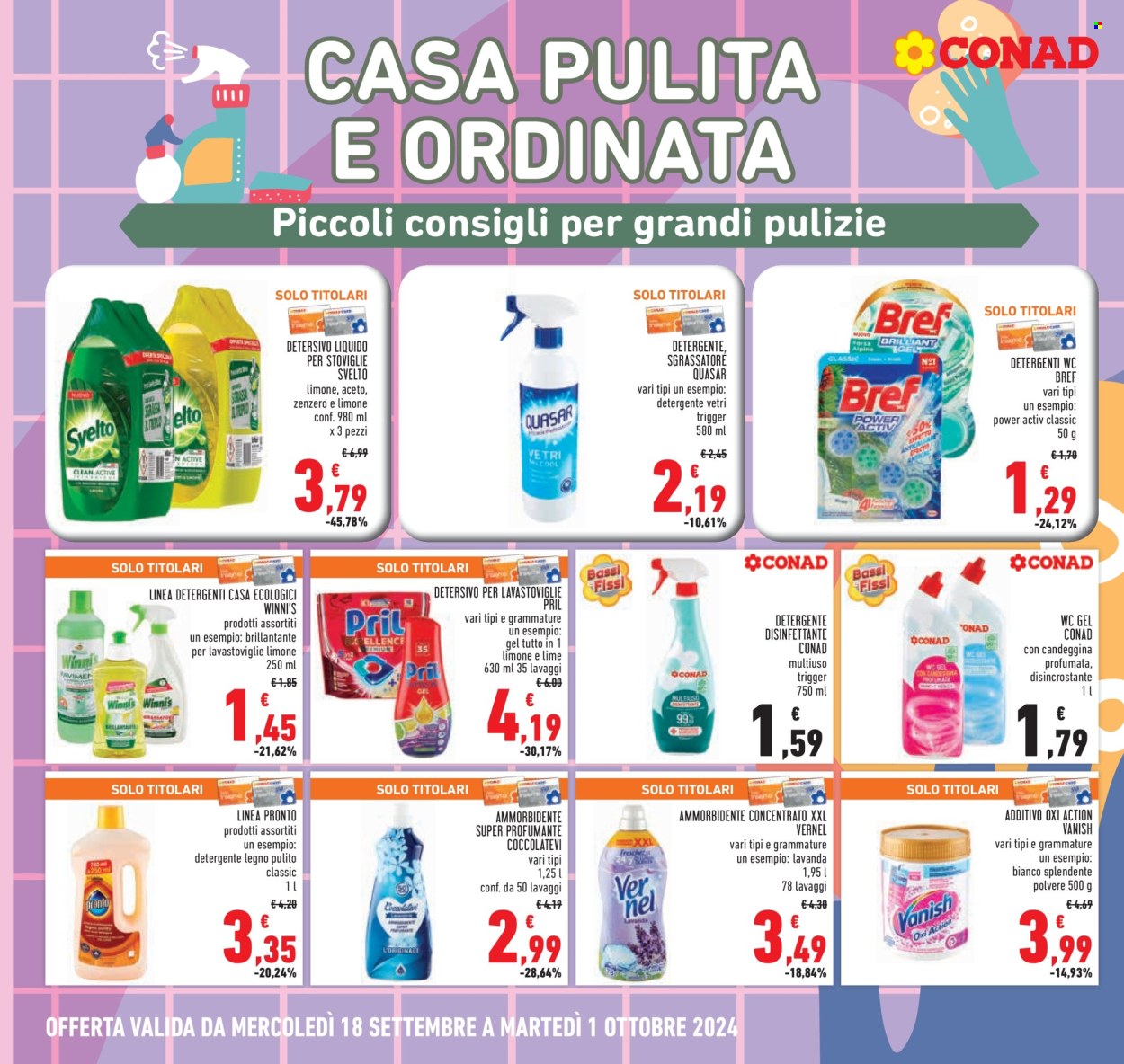 Volantino Conad - 18/9/2024 - 1/10/2024. Pagina 20