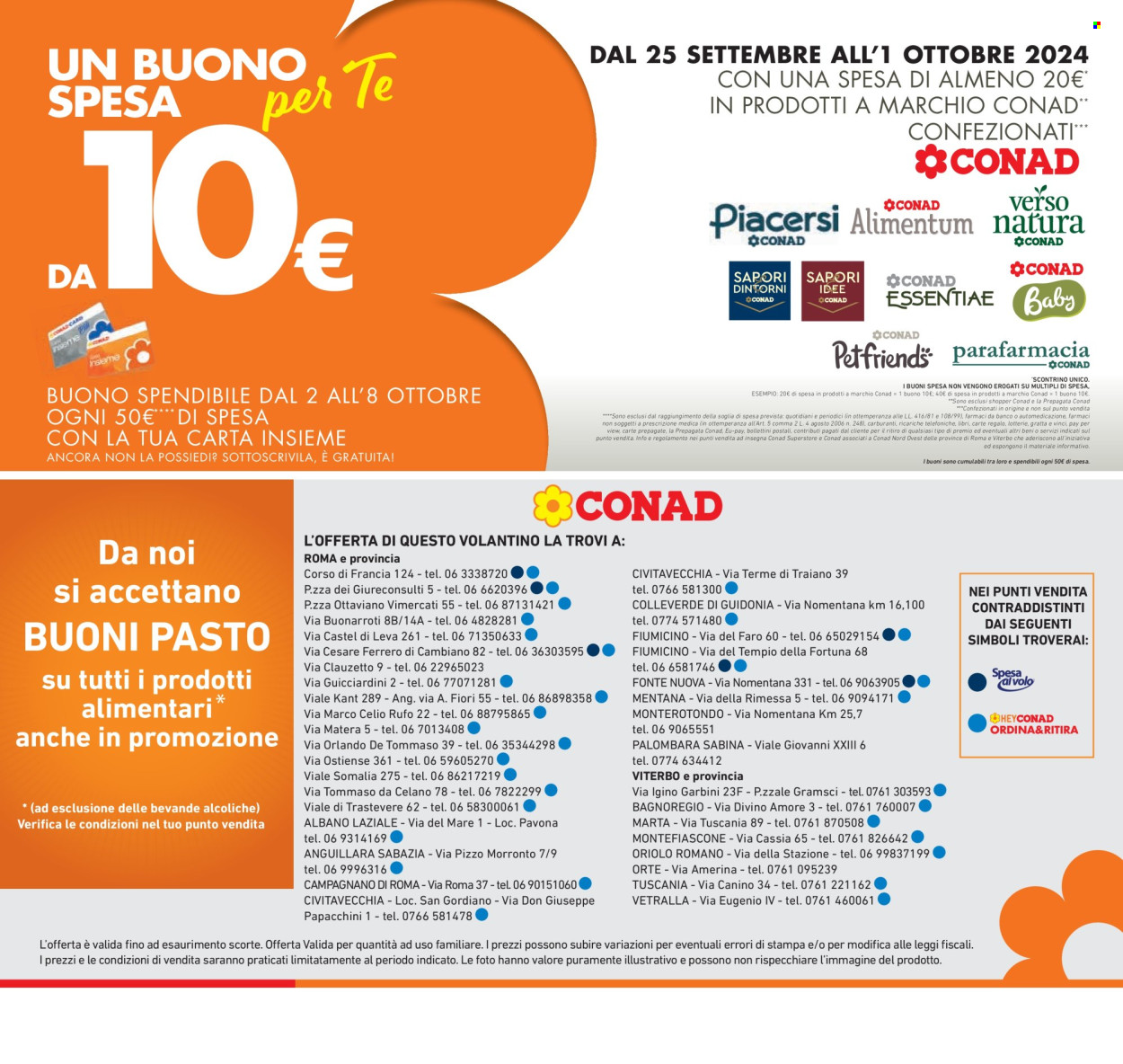 Volantino Conad - 18/9/2024 - 1/10/2024. Pagina 23