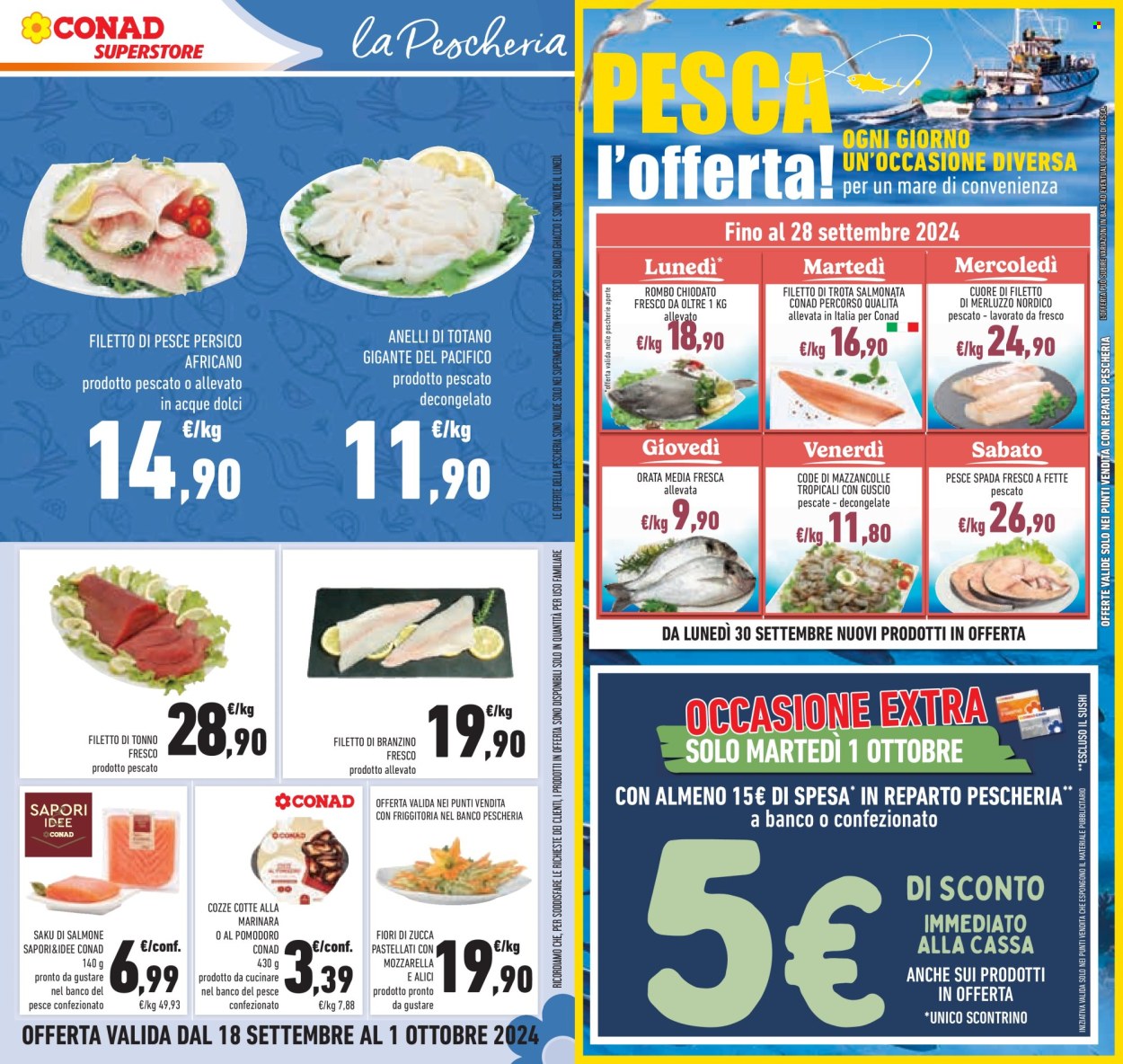 Volantino Conad Superstore - 18/9/2024 - 1/10/2024. Pagina 33