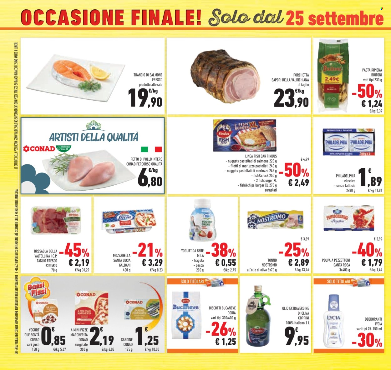 Volantino Conad Superstore - 18/9/2024 - 1/10/2024. Pagina 42