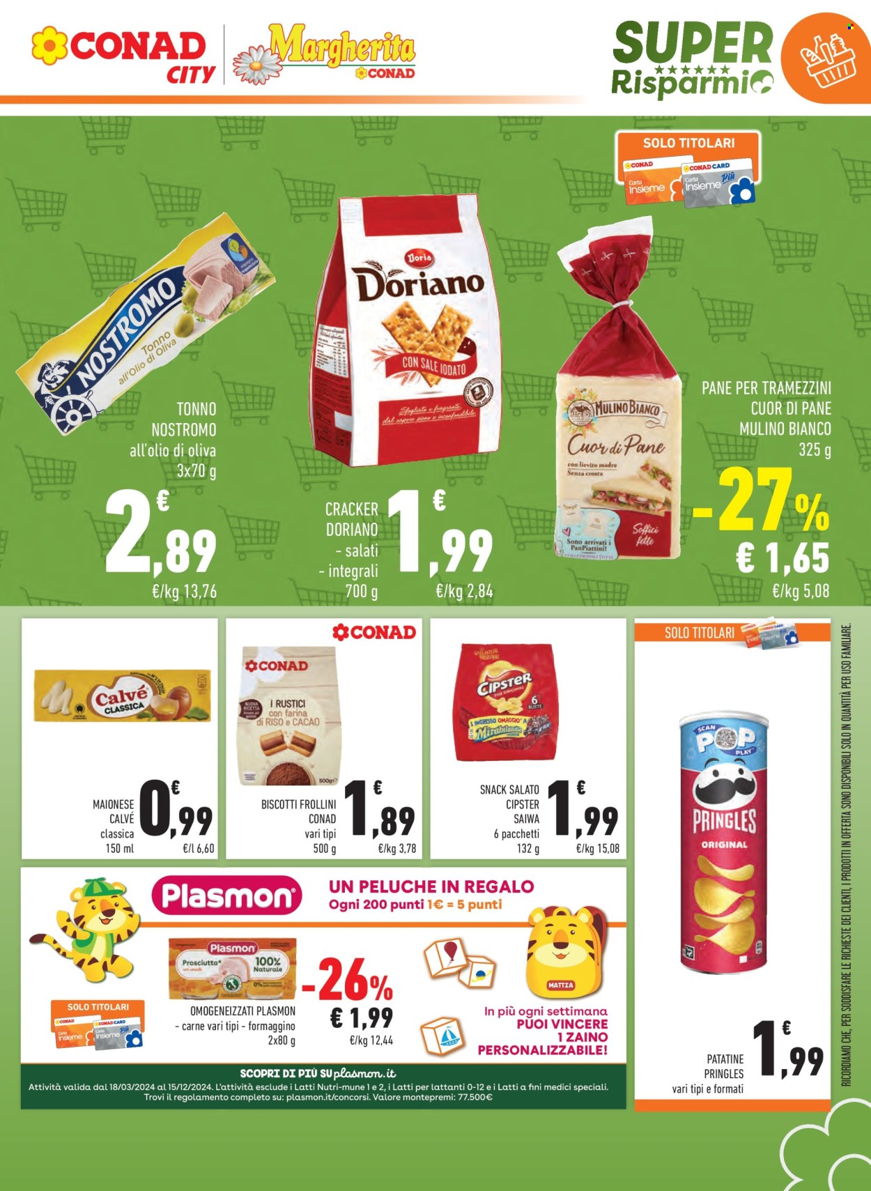 Volantino Margherita Conad - 18/9/2024 - 1/10/2024. Pagina 7