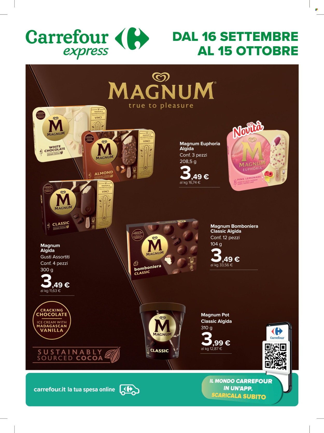 Volantino Carrefour - 16/9/2024 - 15/10/2024. Pagina 1