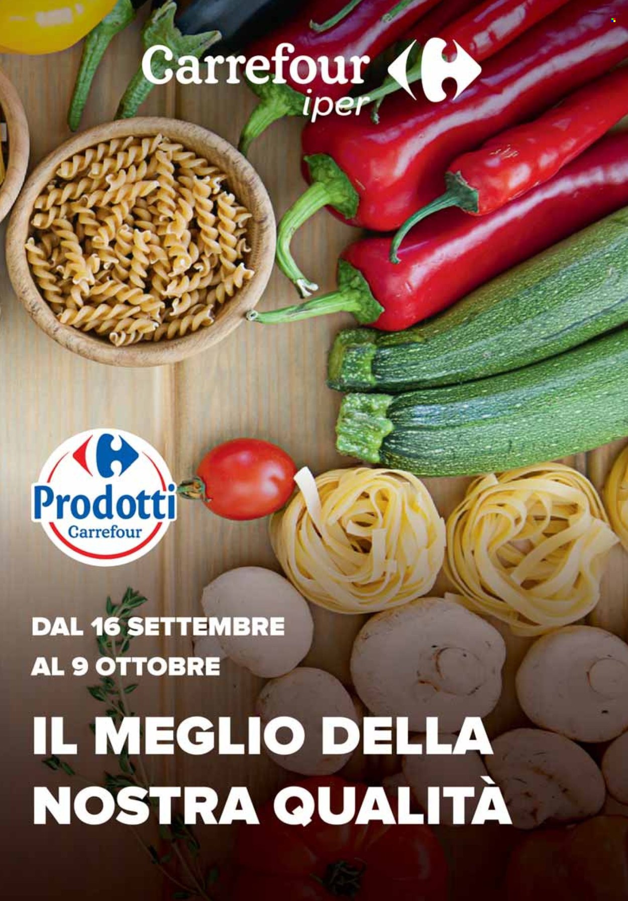 Volantino Carrefour - 16/9/2024 - 9/10/2024. Pagina 1