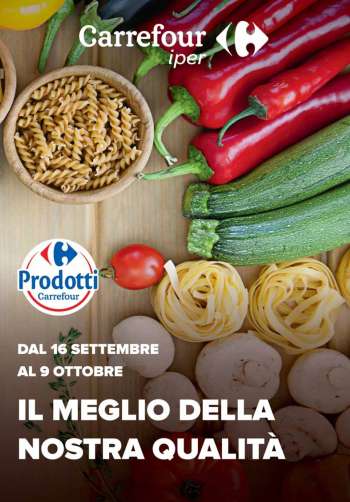 Volantino Carrefour - 16/9/2024 - 9/10/2024.
