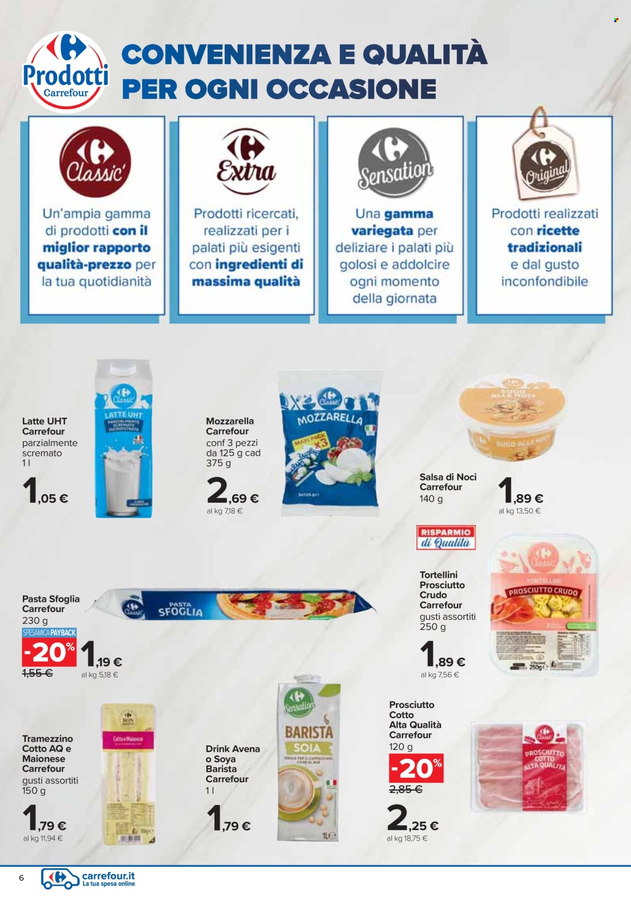 Volantino Carrefour - 16/9/2024 - 9/10/2024. Pagina 6