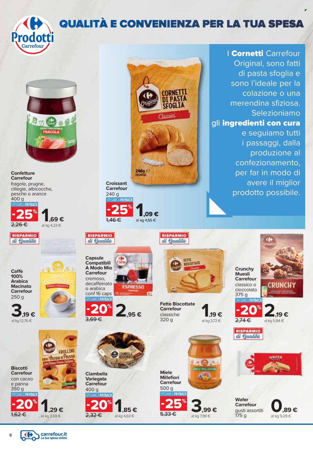 Volantino Carrefour - 16/9/2024 - 9/10/2024. Pagina 8