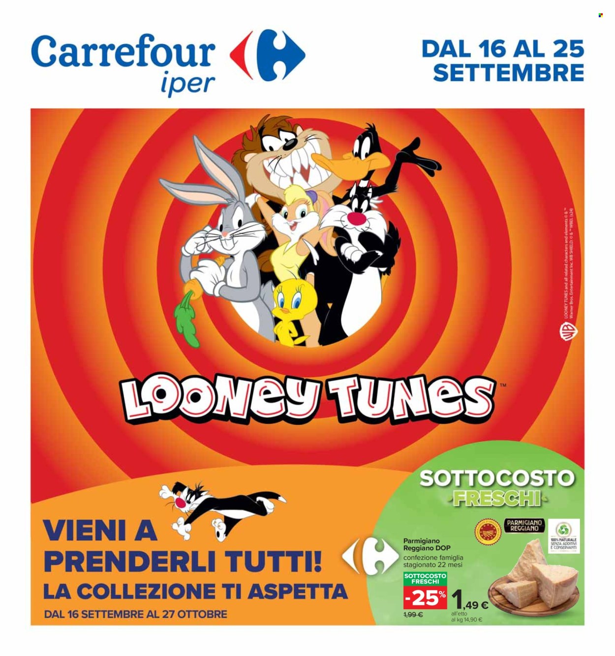 Leták Carrefour - 16.9.2024 - 25.9.2024. Strana 1