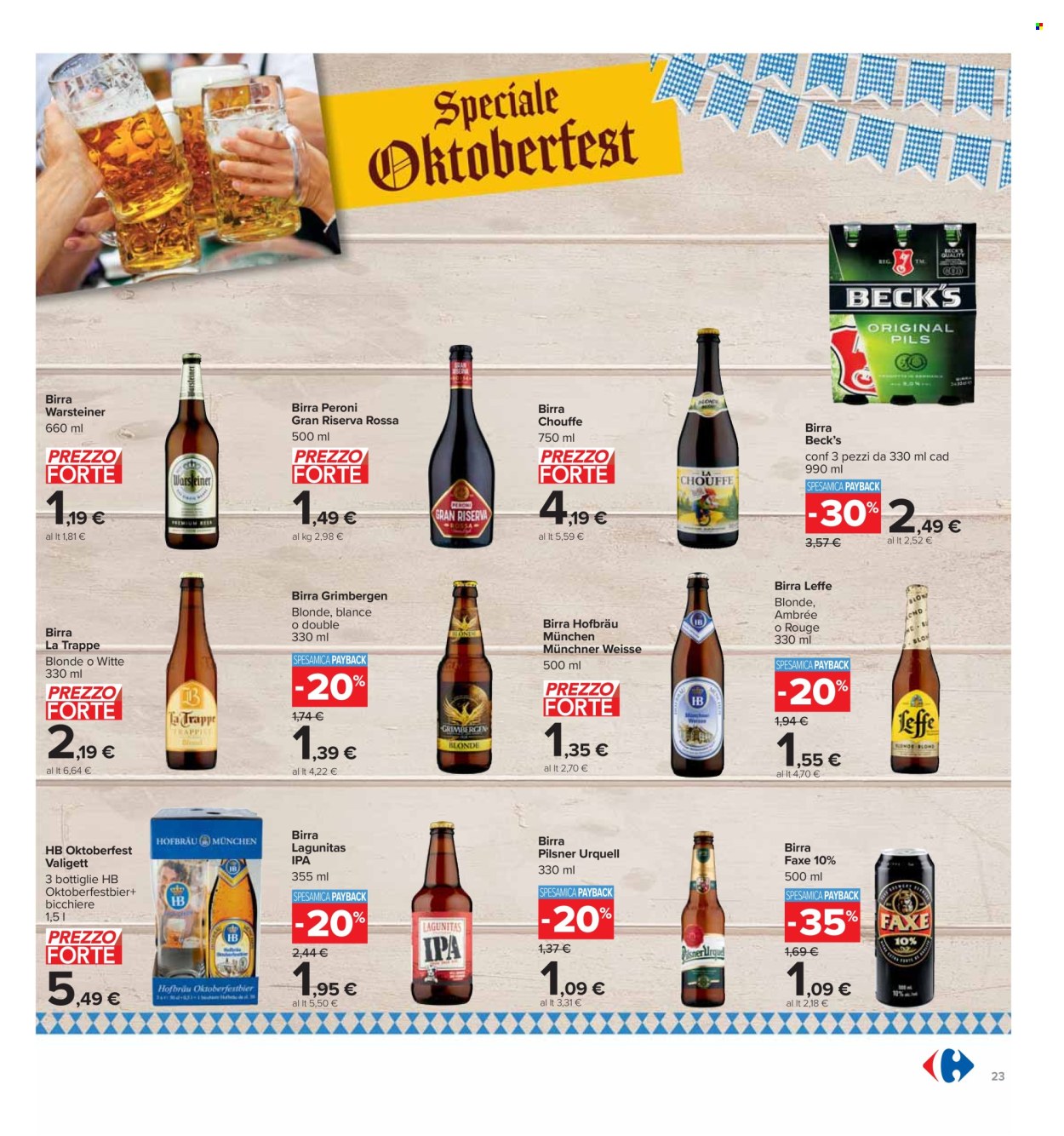 Leták Carrefour - 16.9.2024 - 25.9.2024. Strana 23