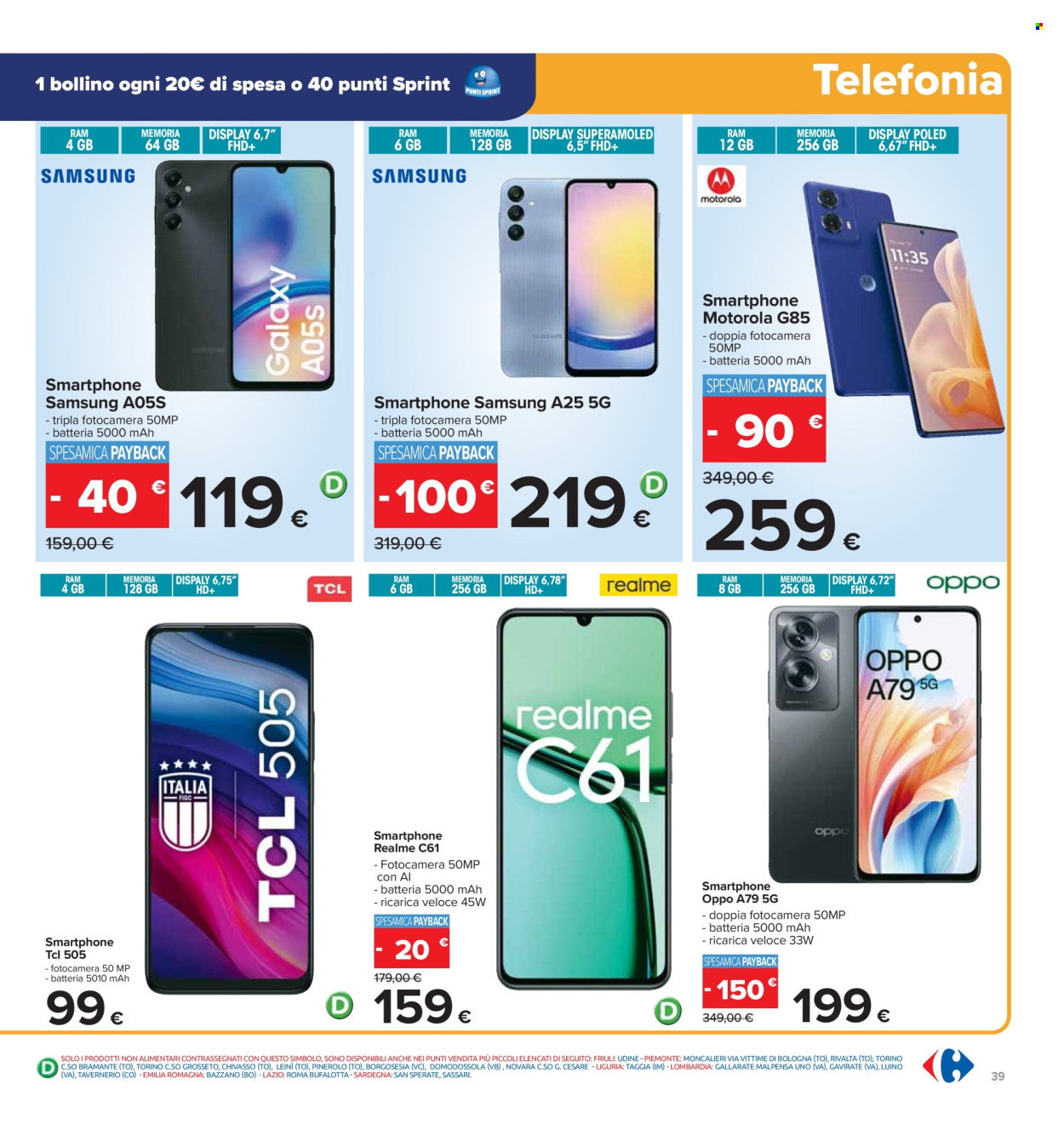 Volantino Carrefour - 16/9/2024 - 25/9/2024. Pagina 39