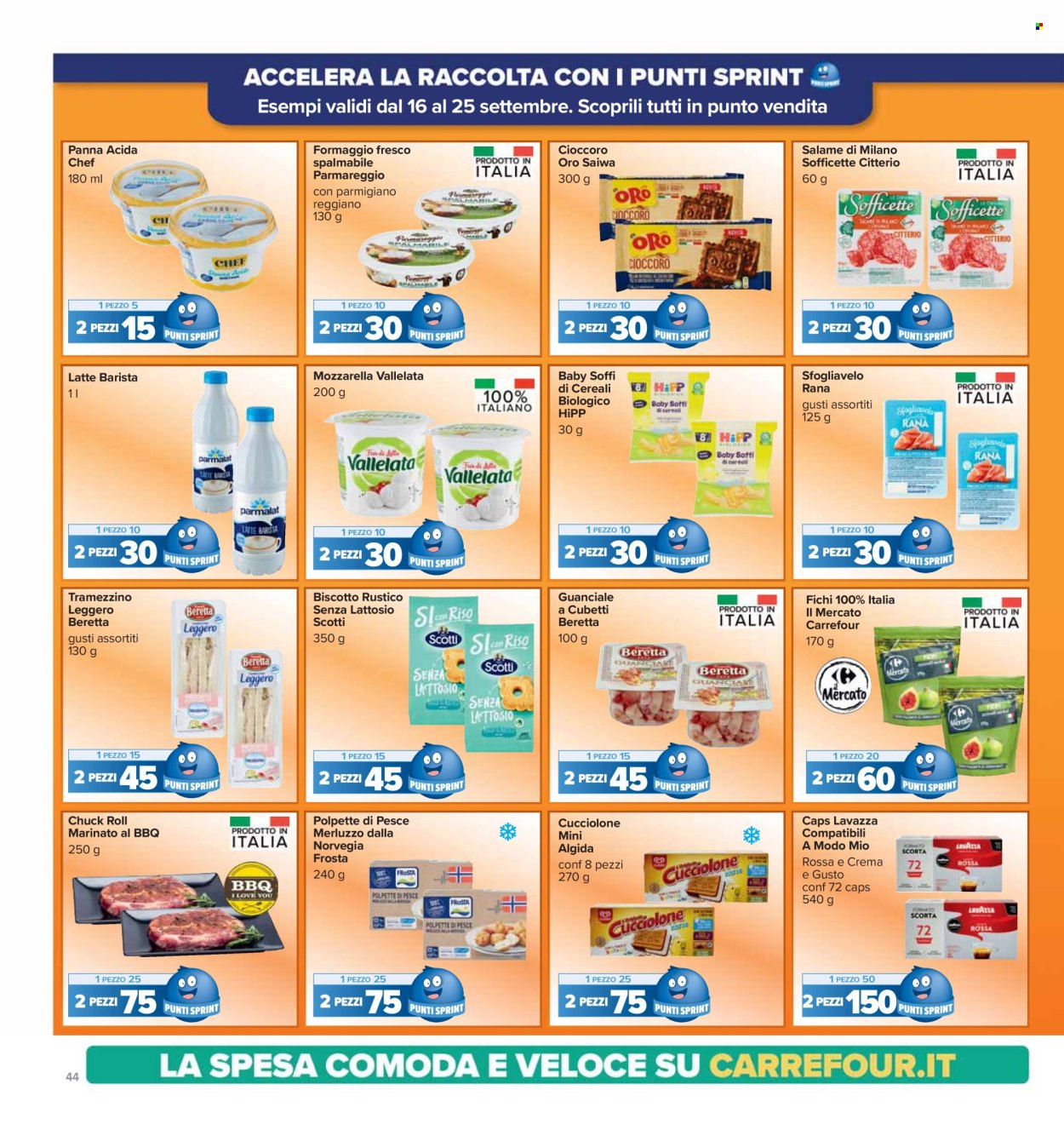 Leták Carrefour - 16.9.2024 - 25.9.2024. Strana 44