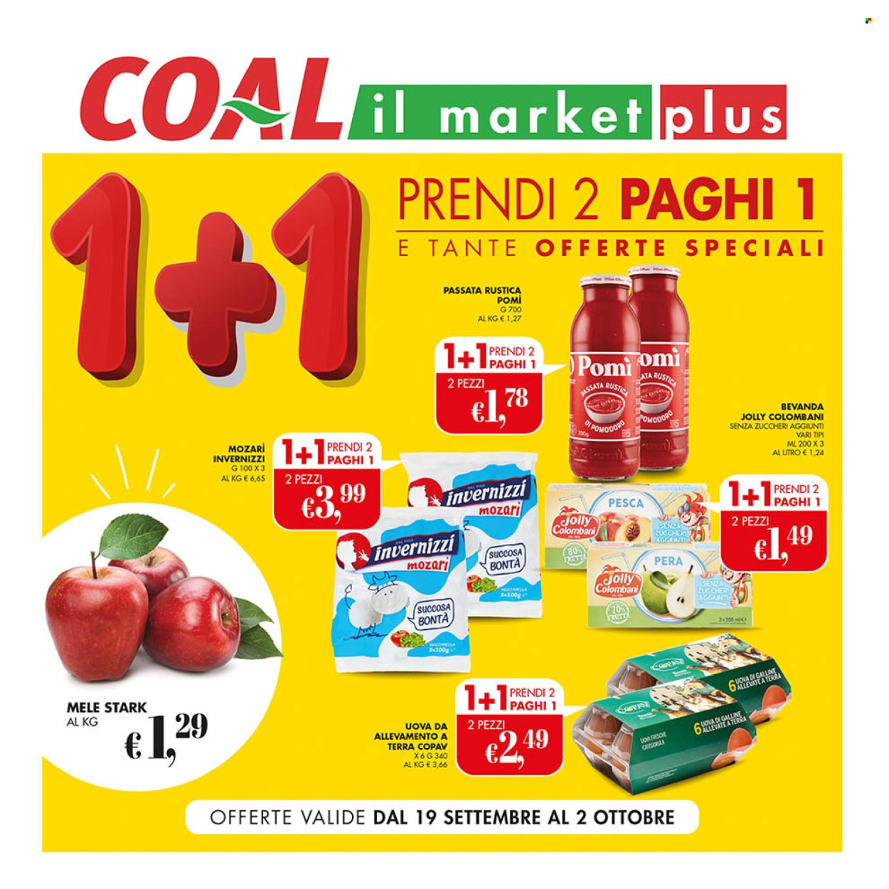 Volantino COAL - 19/9/2024 - 2/10/2024. Pagina 1