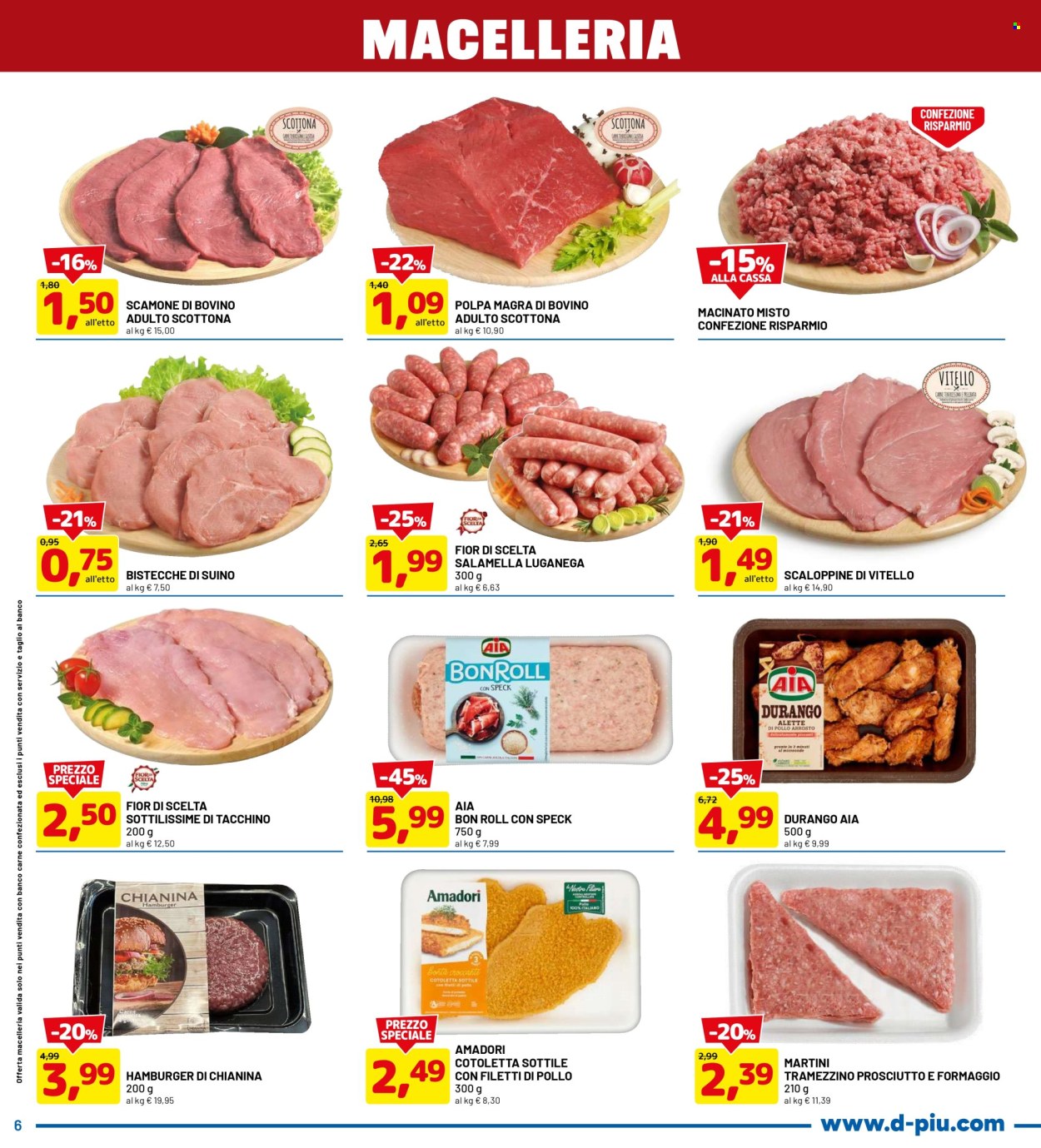 Volantino Dpiù - 16/9/2024 - 2/10/2024. Pagina 6