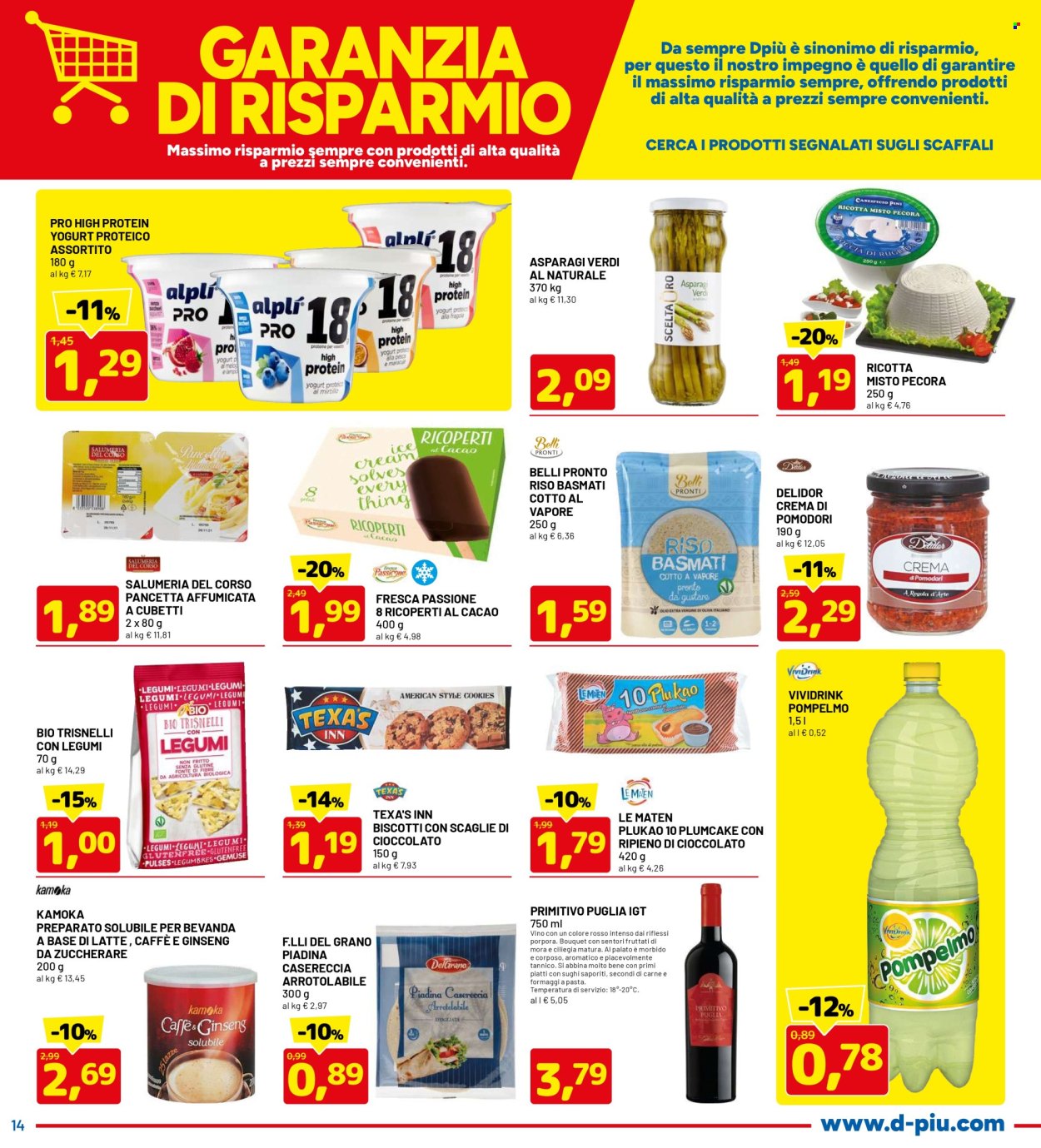 Volantino Dpiù - 16/9/2024 - 2/10/2024. Pagina 14