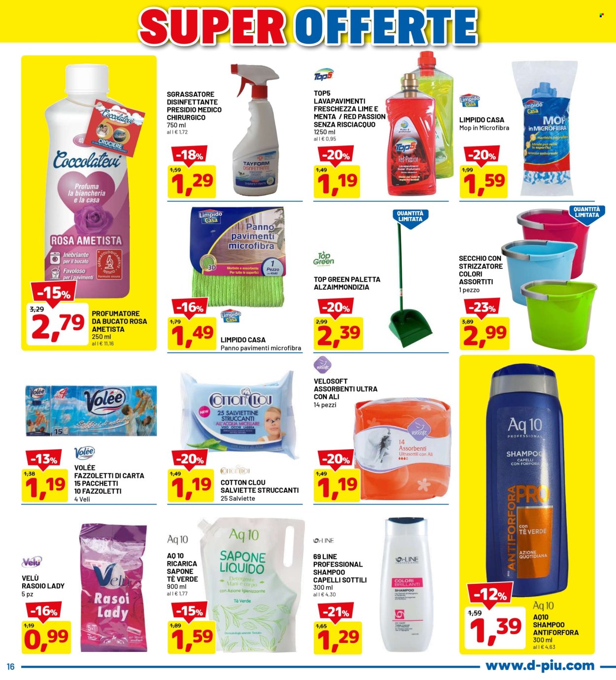 Volantino Dpiù - 16/9/2024 - 2/10/2024. Pagina 16