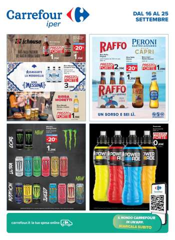 Volantino Carrefour - 16/9/2024 - 25/9/2024.