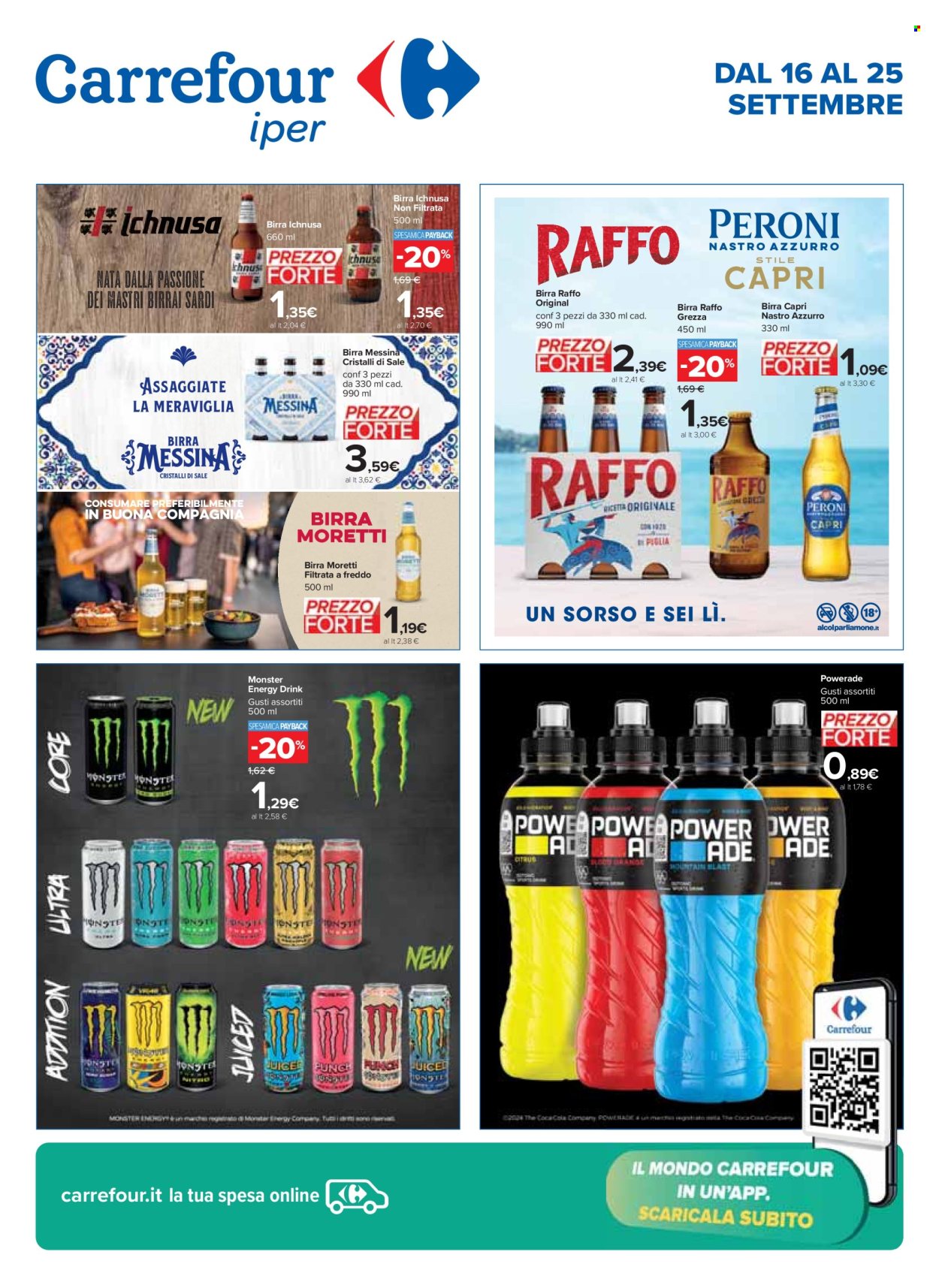 Leták Carrefour - 16.9.2024 - 25.9.2024. Strana 1